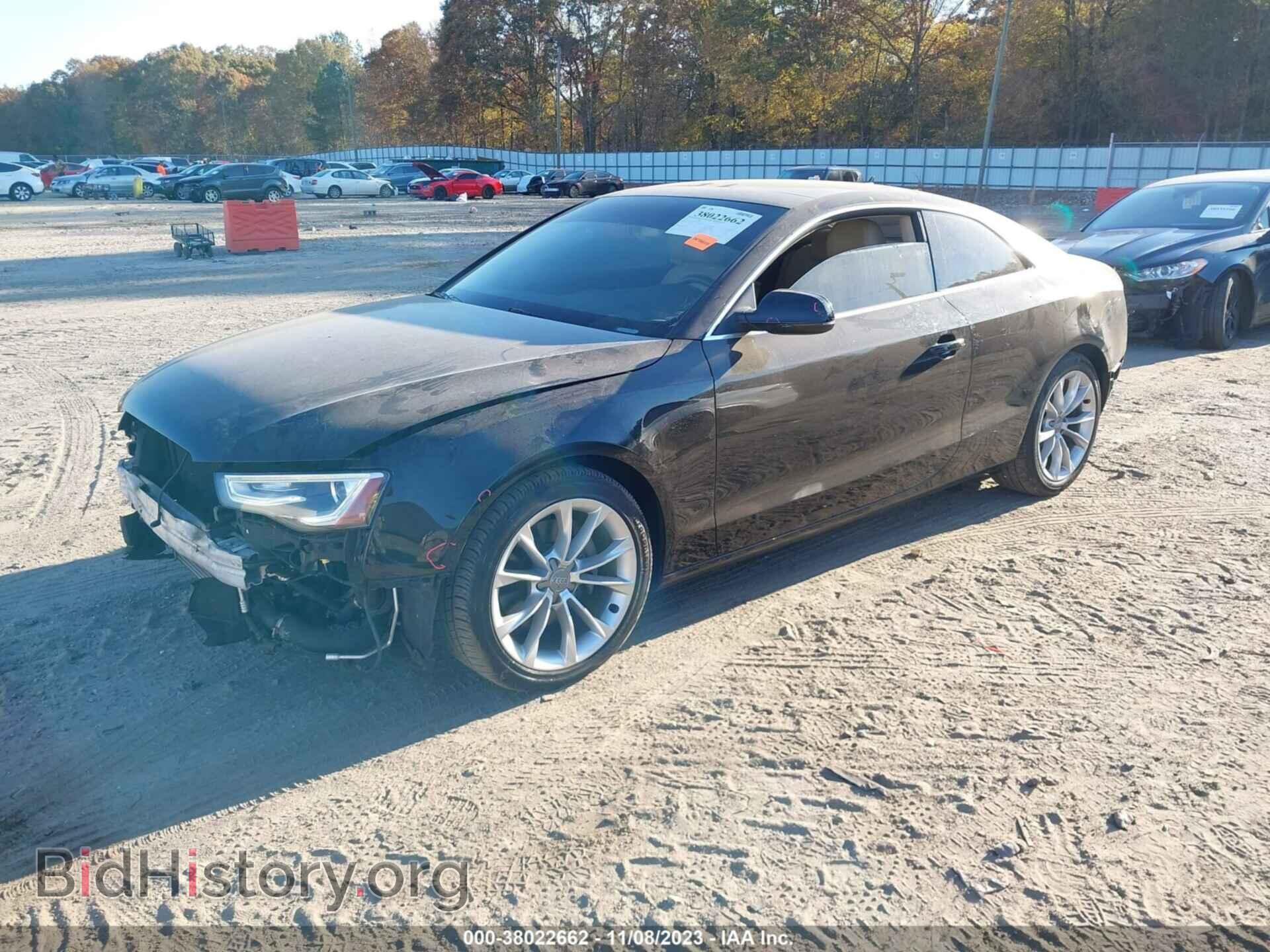 2013 AUDI A5 - VIN: WAULFAFR3DA002376 - Фото 2