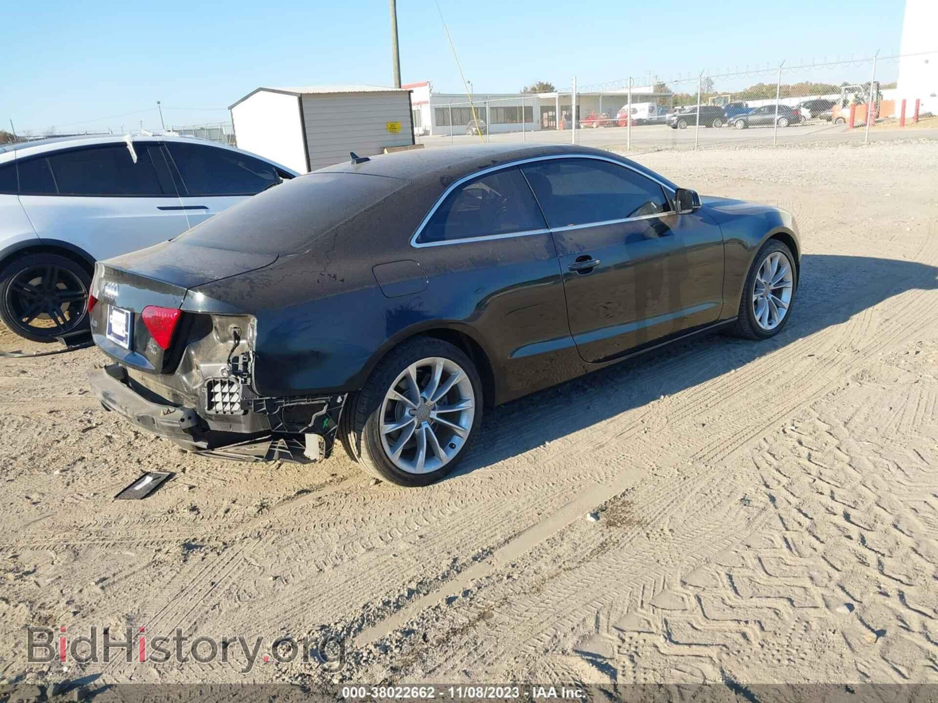 2013 AUDI A5 - VIN: WAULFAFR3DA002376 - Фото 4
