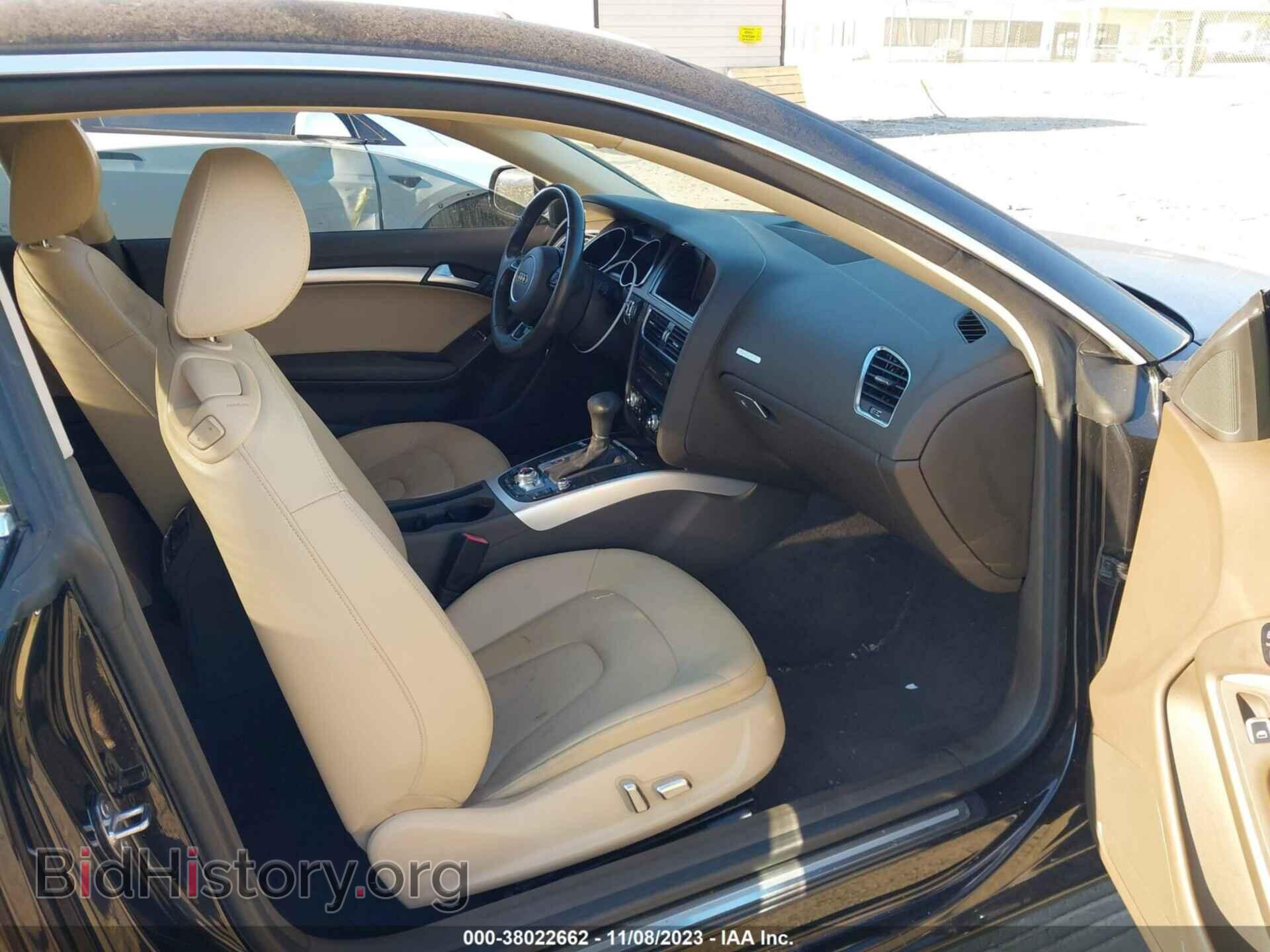 2013 AUDI A5 - VIN: WAULFAFR3DA002376 - Фото 5