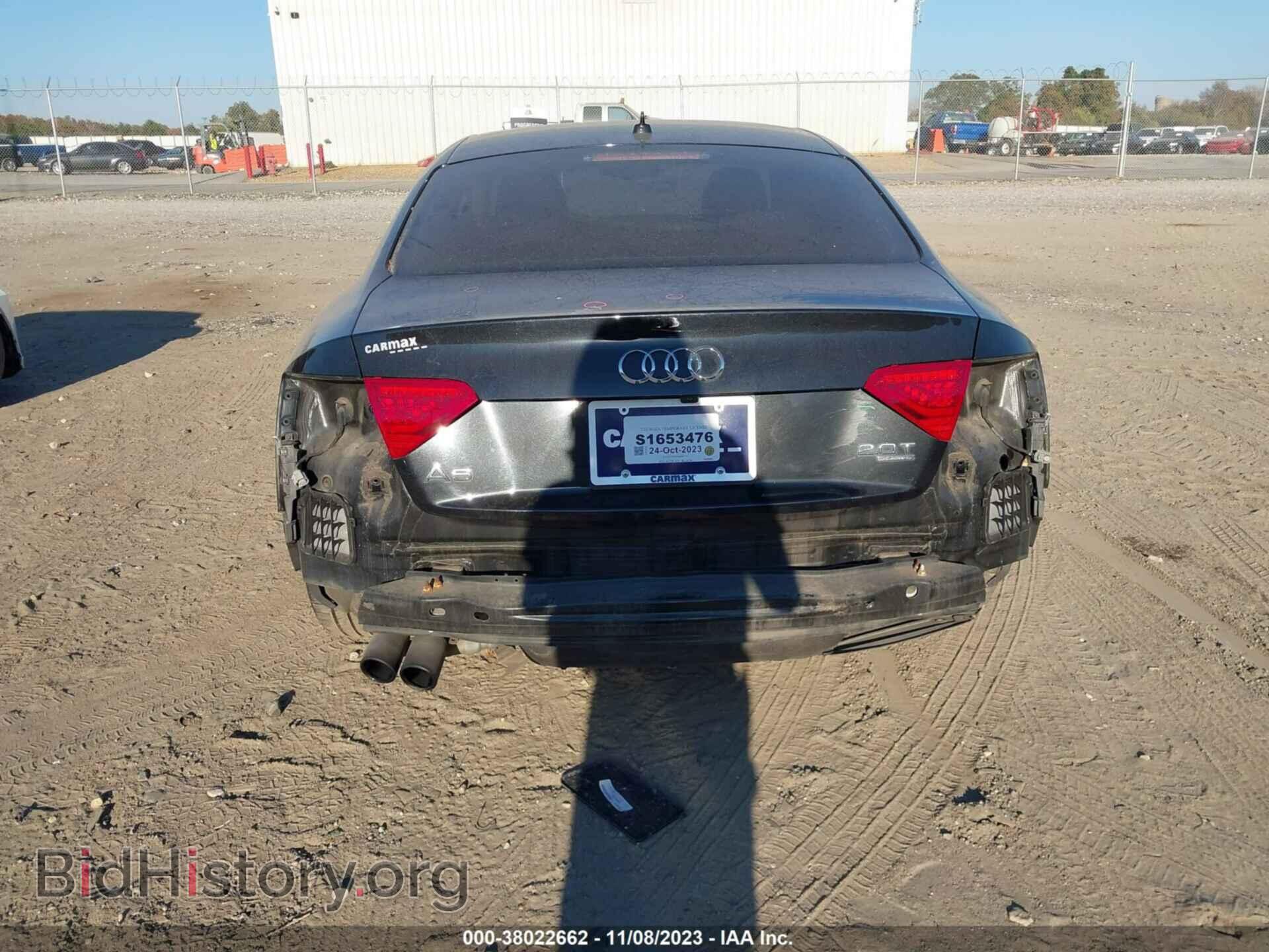 2013 AUDI A5 - VIN: WAULFAFR3DA002376 - Фото 6