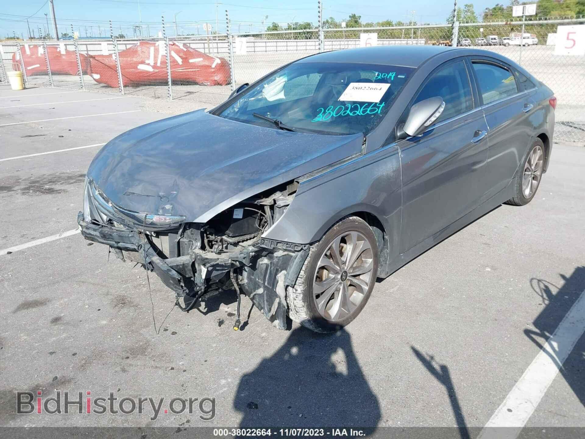 2014 HYUNDAI SONATA - VIN: 5NPEC4AC8EH812511 - Фото 2