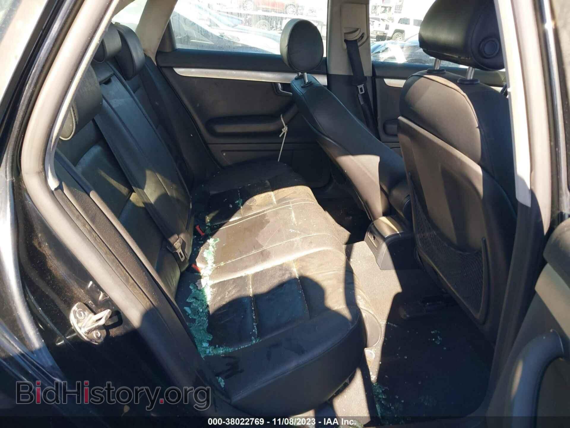 2008 AUDI A4 - VIN: WAUAF78EX8A025955 - Фото 8