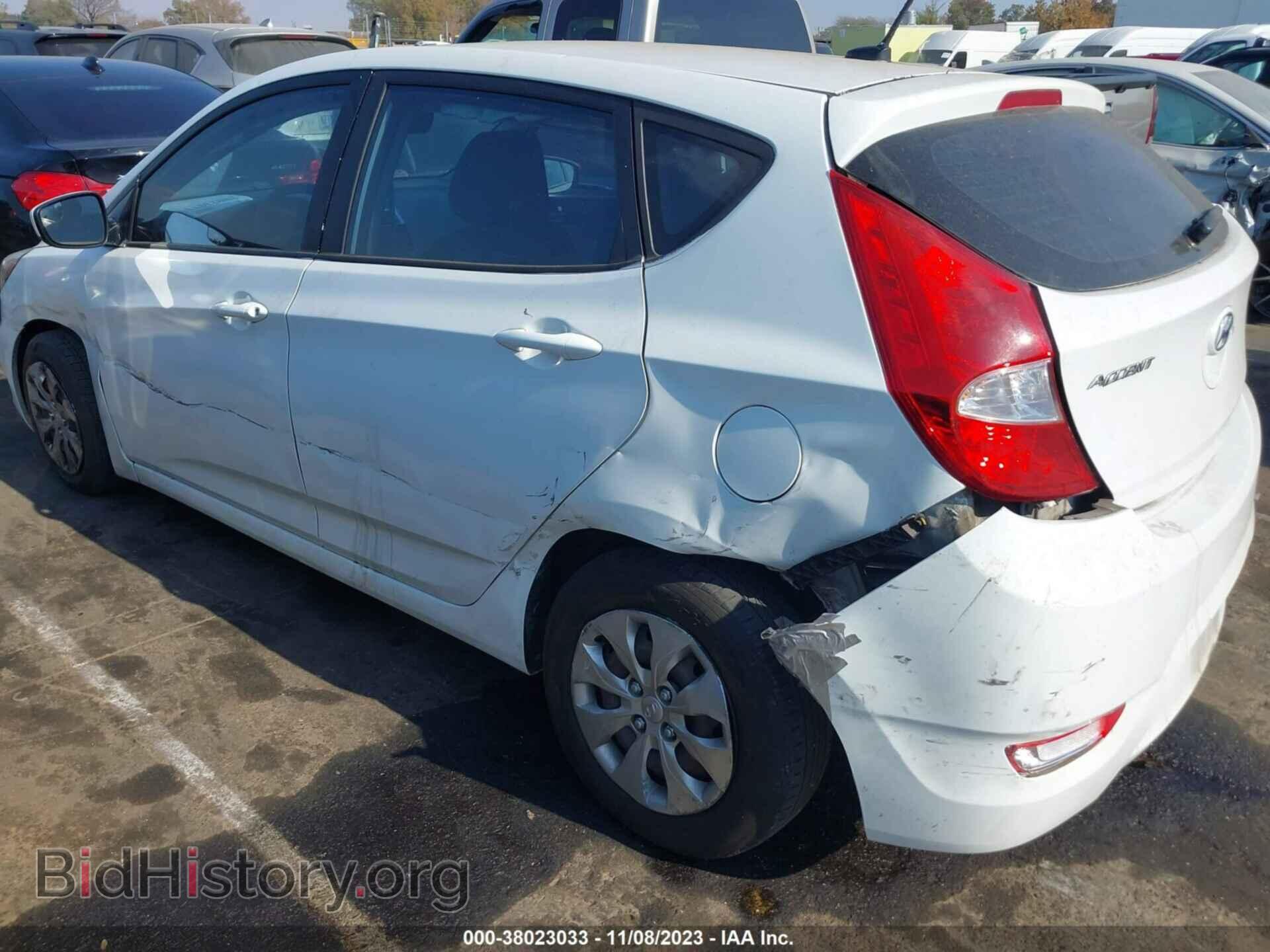 2015 HYUNDAI ACCENT - VIN: KMHCT5AEXFU226068 - Фото 6