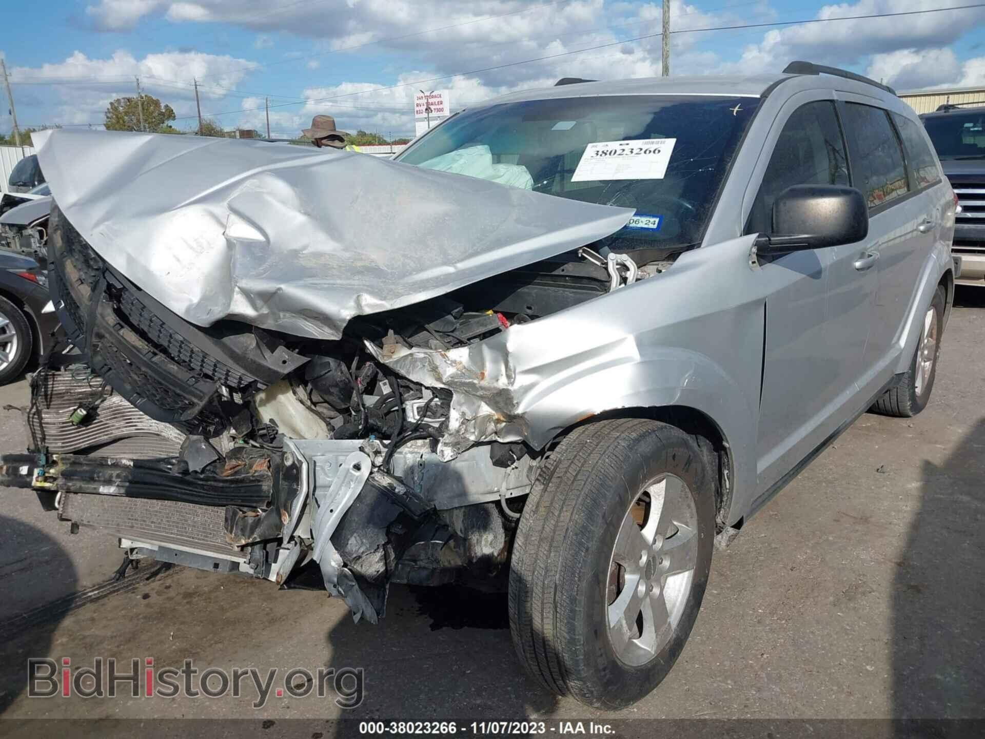 2011 DODGE JOURNEY - VIN: 3D4PG4FB1BT551220 - Фото 2
