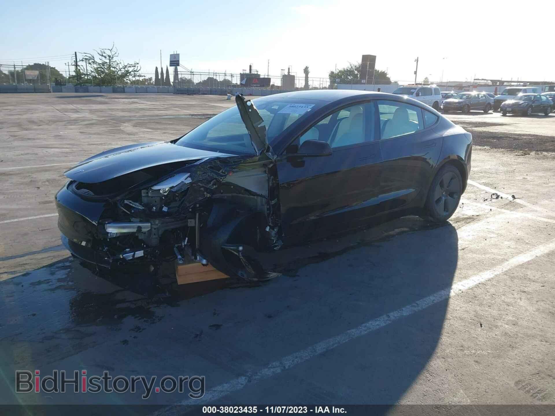 2023 TESLA MODEL 3 - VIN: 5YJ3E1EA7PF652437 - Фото 2