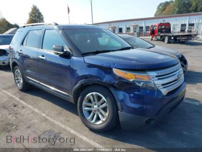 2012 Ford EXPLORER XLT, blue — VIN 1FMHK7D97CGA05623, IAAI