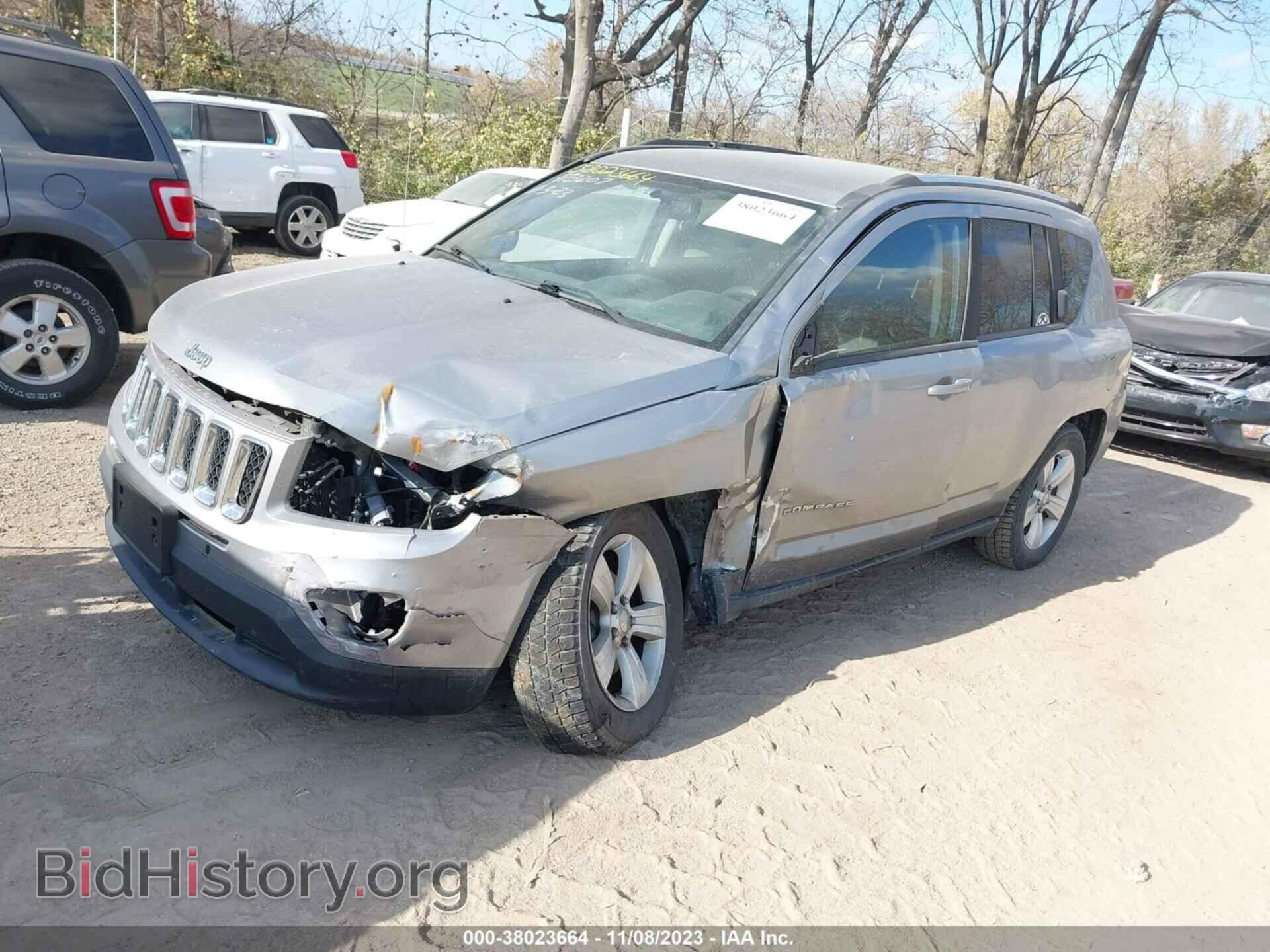 2015 JEEP COMPASS - VIN: 1C4NJDBBXFD269519 - Фото 2