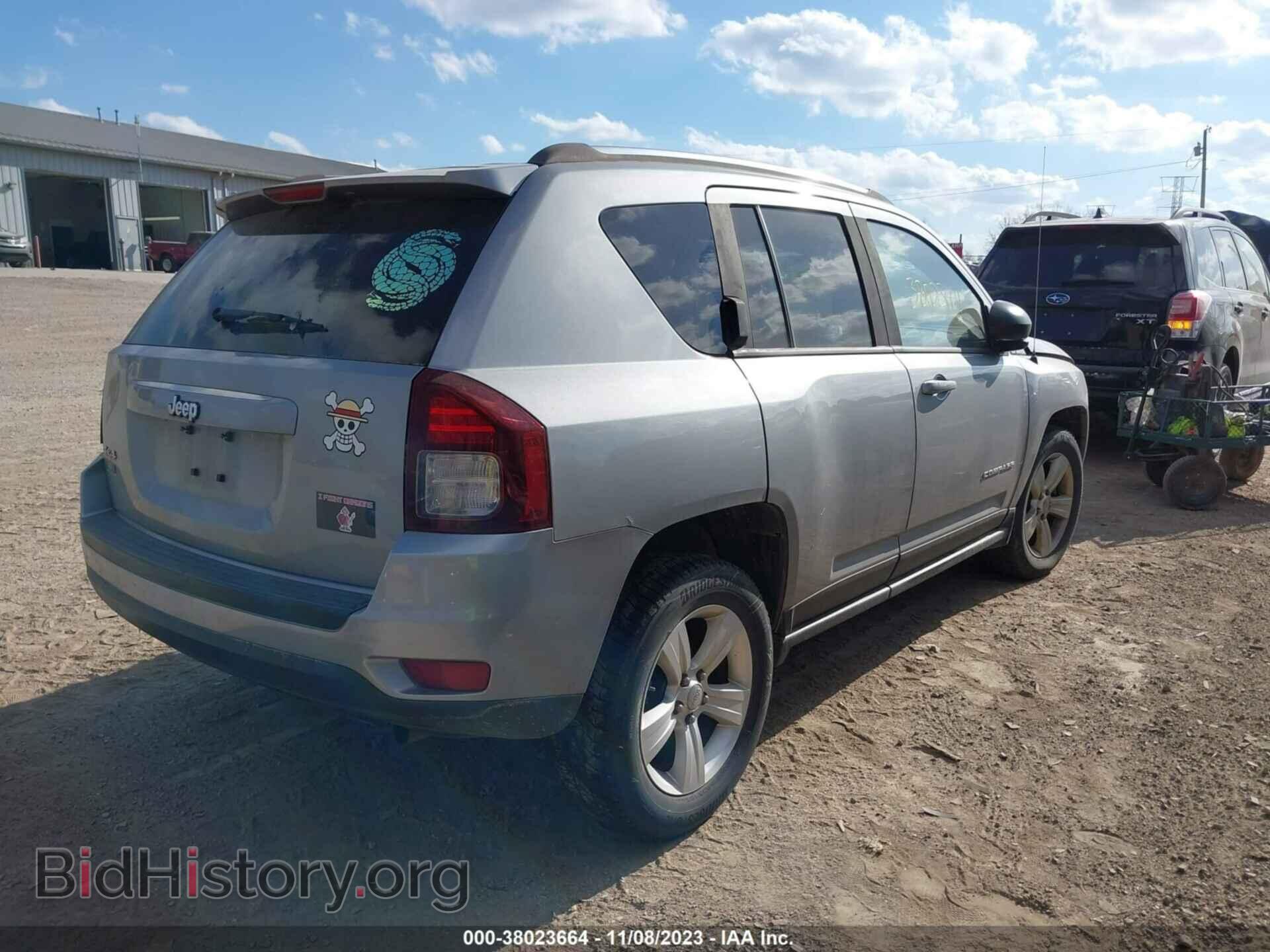 2015 JEEP COMPASS - VIN: 1C4NJDBBXFD269519 - Фото 4