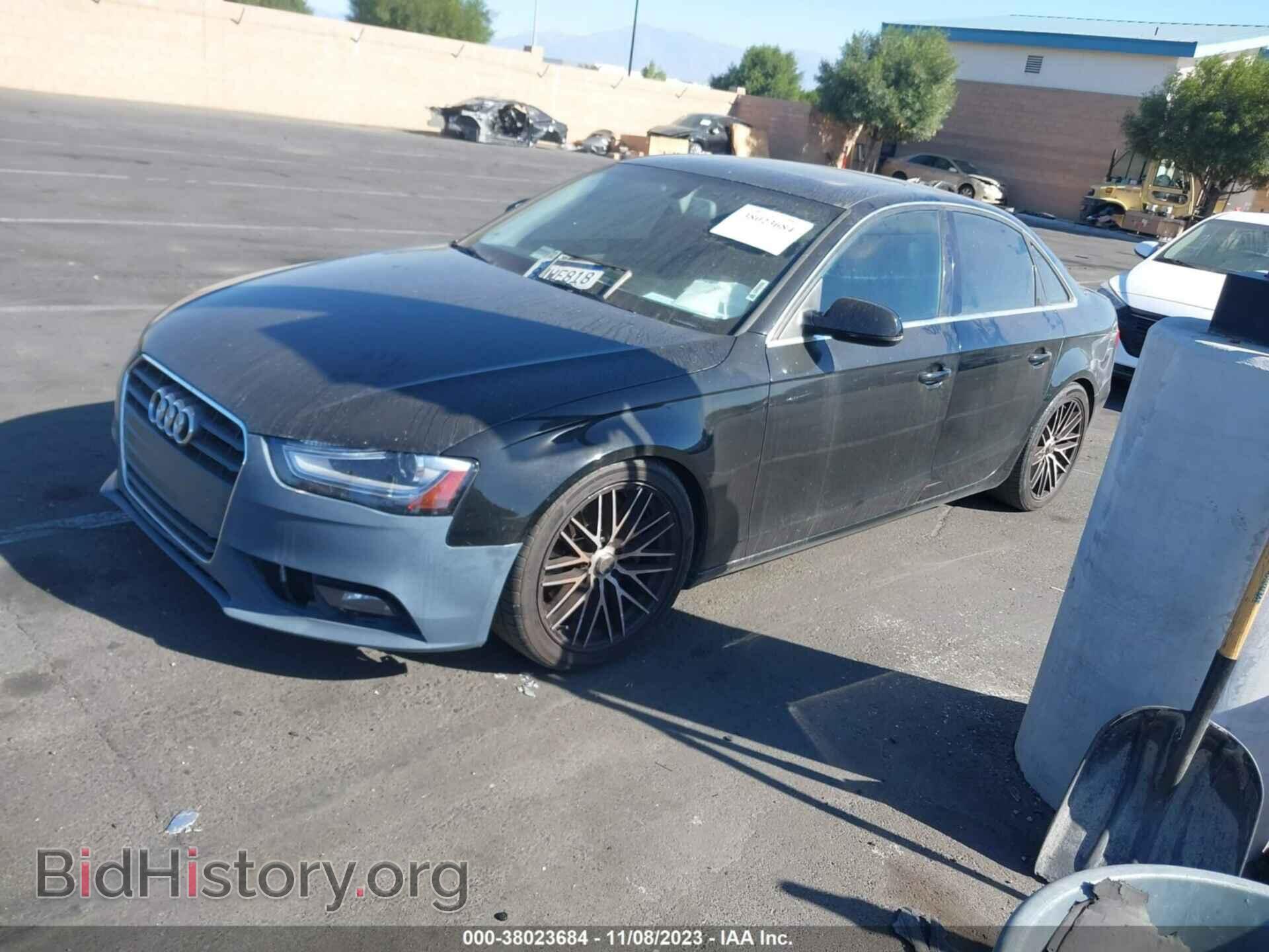 2013 AUDI A4 - VIN: WAUFFAFL2DN003794 - Фото 2