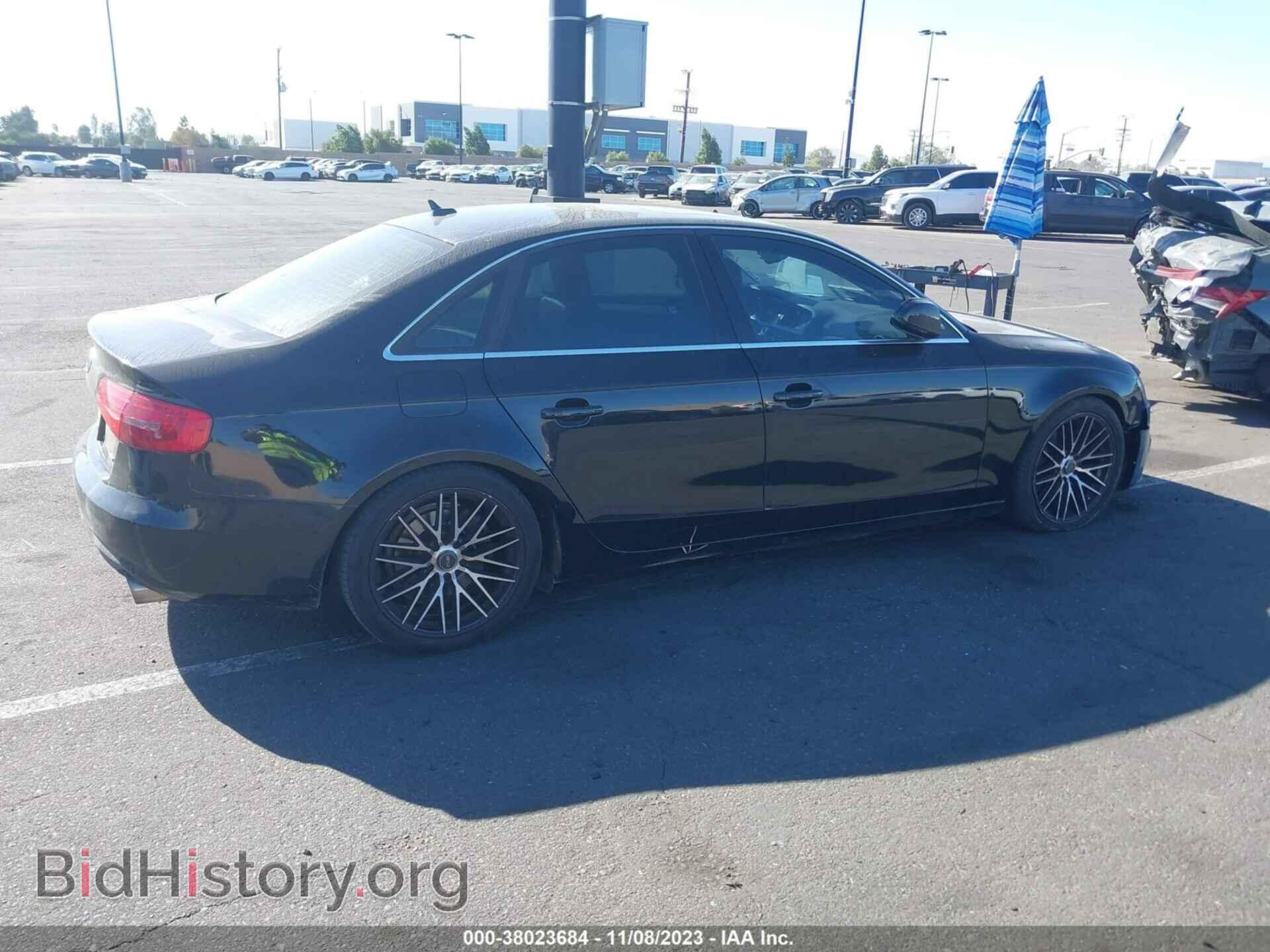 2013 AUDI A4 - VIN: WAUFFAFL2DN003794 - Фото 4
