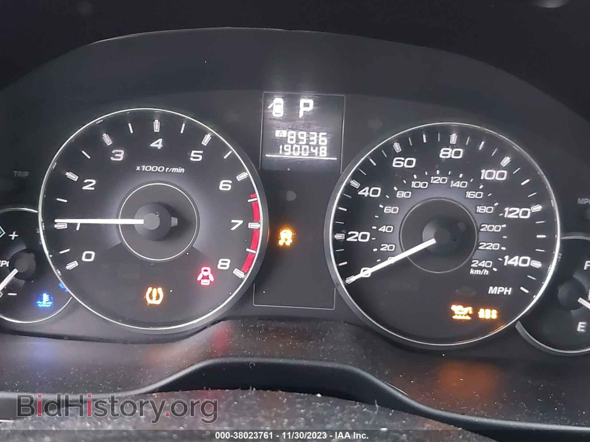 2011 SUBARU OUTBACK - VIN: 4S4BRBCC8B3361604 - Фото 7