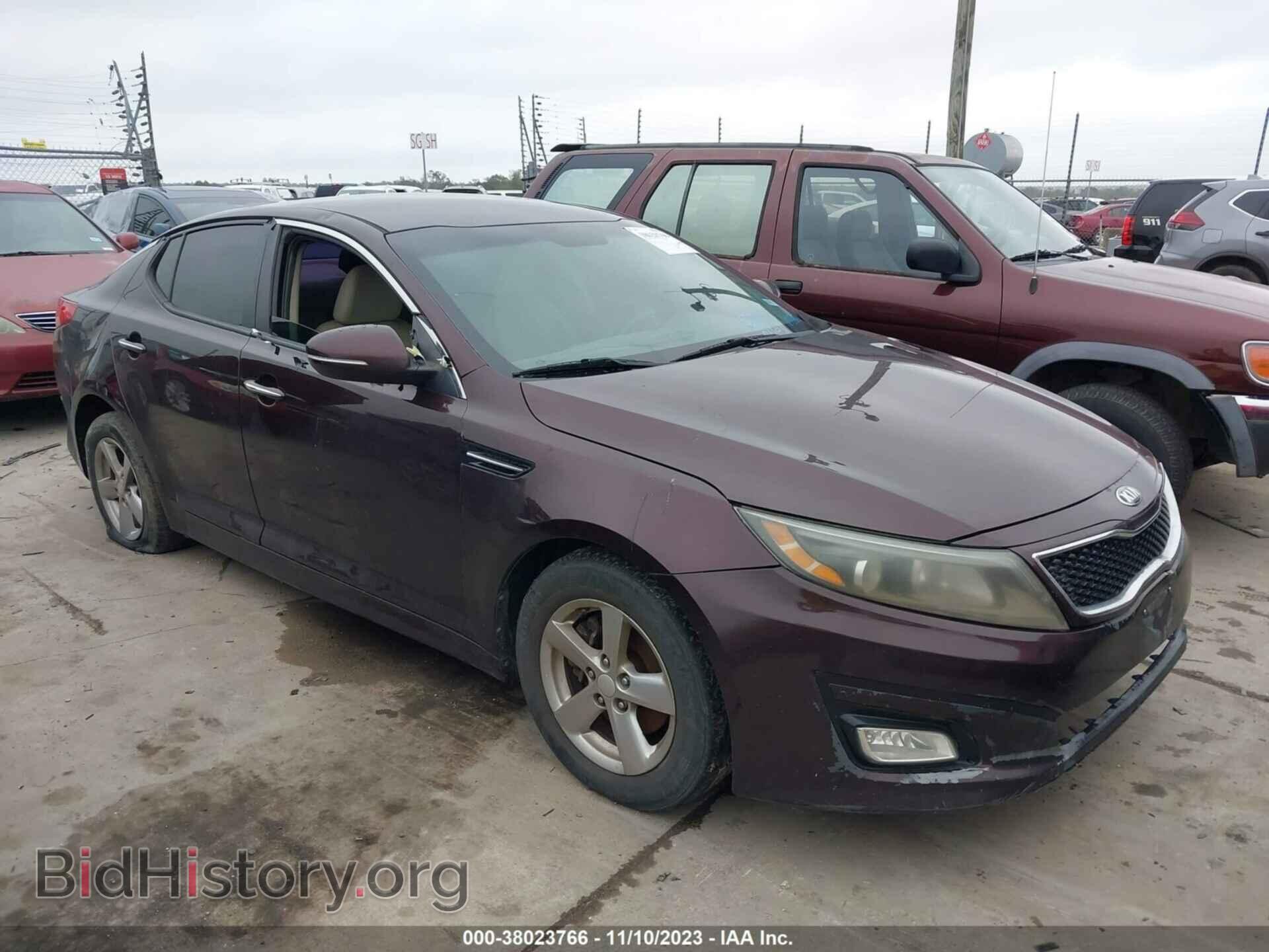 Фотография 5XXGM4A77FG466182 - KIA OPTIMA 2015