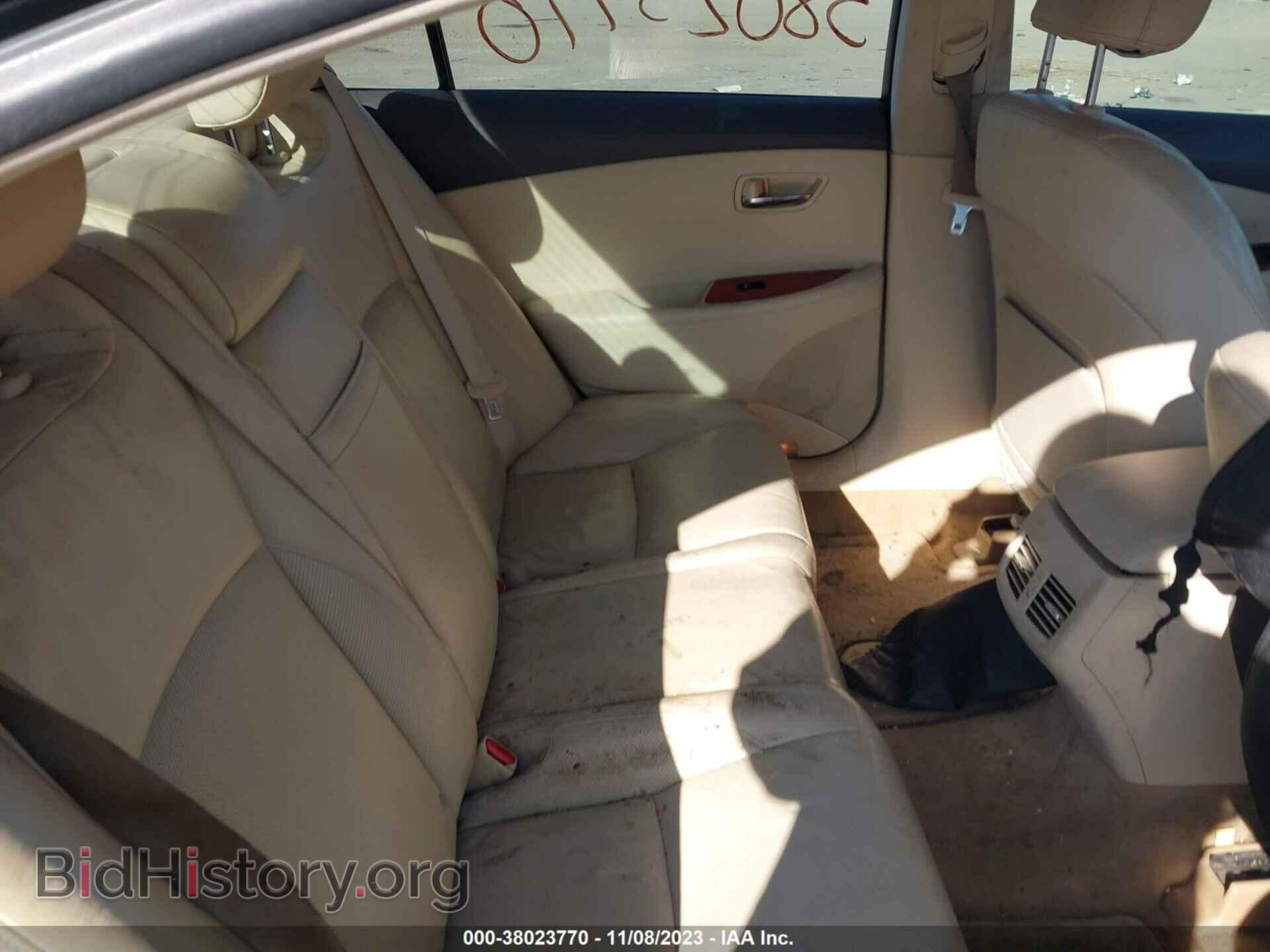 2010 LEXUS ES 350 - VIN: JTHBK1EG8A2373399 - Фото 8