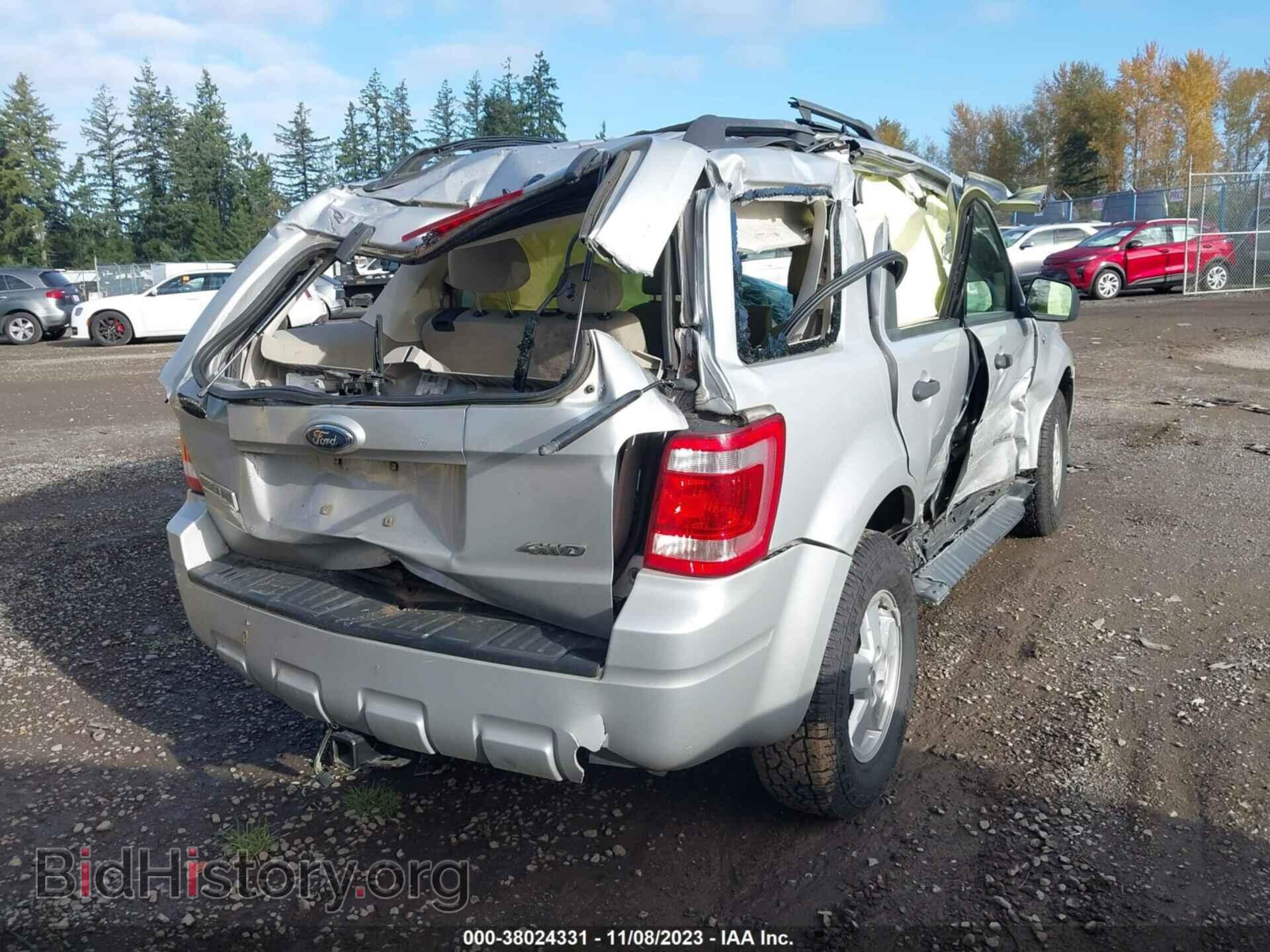 2008 FORD ESCAPE - VIN: 1FMCU93138KB80161 - Фото 4