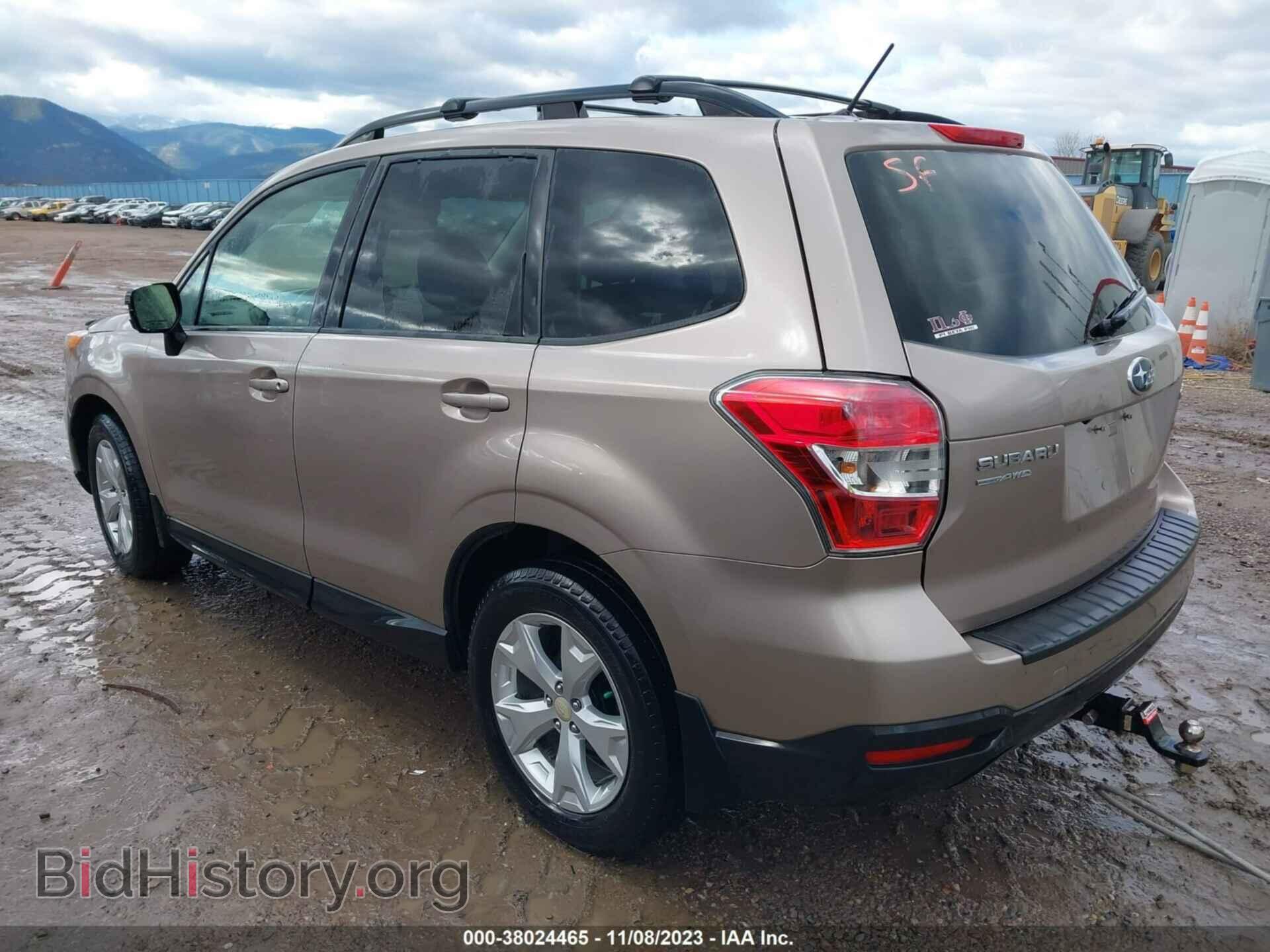 2014 SUBARU FORESTER - VIN: JF2SJAEC9EH545820 - Фото 3
