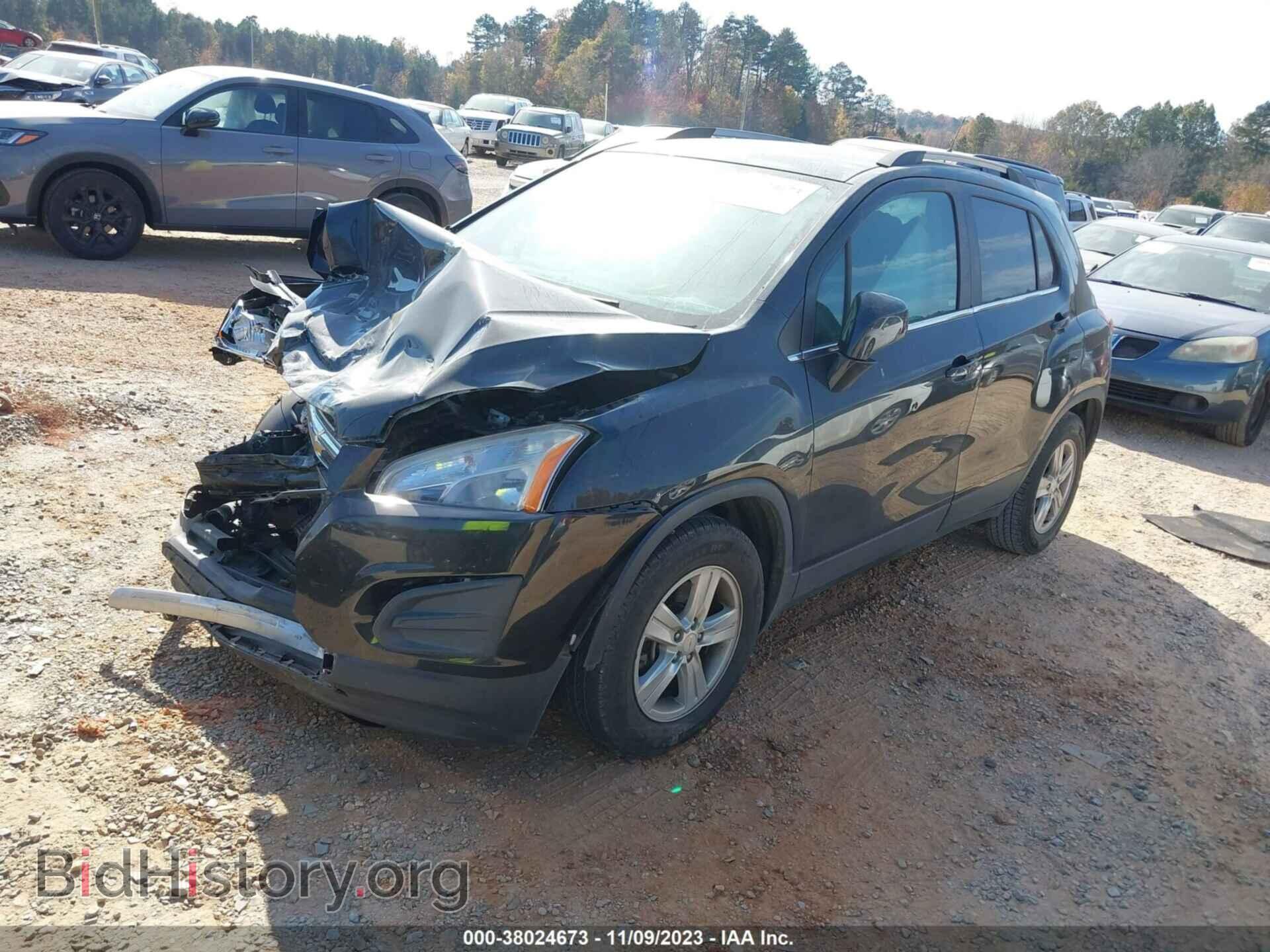 2015 CHEVROLET TRAX - VIN: KL7CJLSB6FB249357 - Фото 2