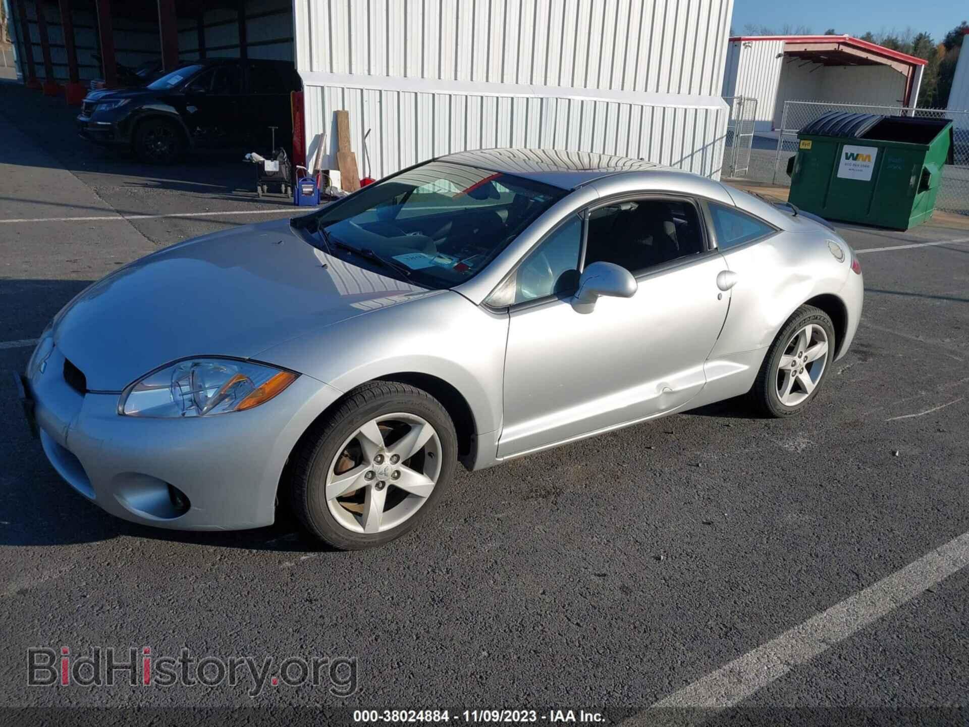 2007 MITSUBISHI ECLIPSE - VIN: 4A3AK24FX7E041058 - Фото 2