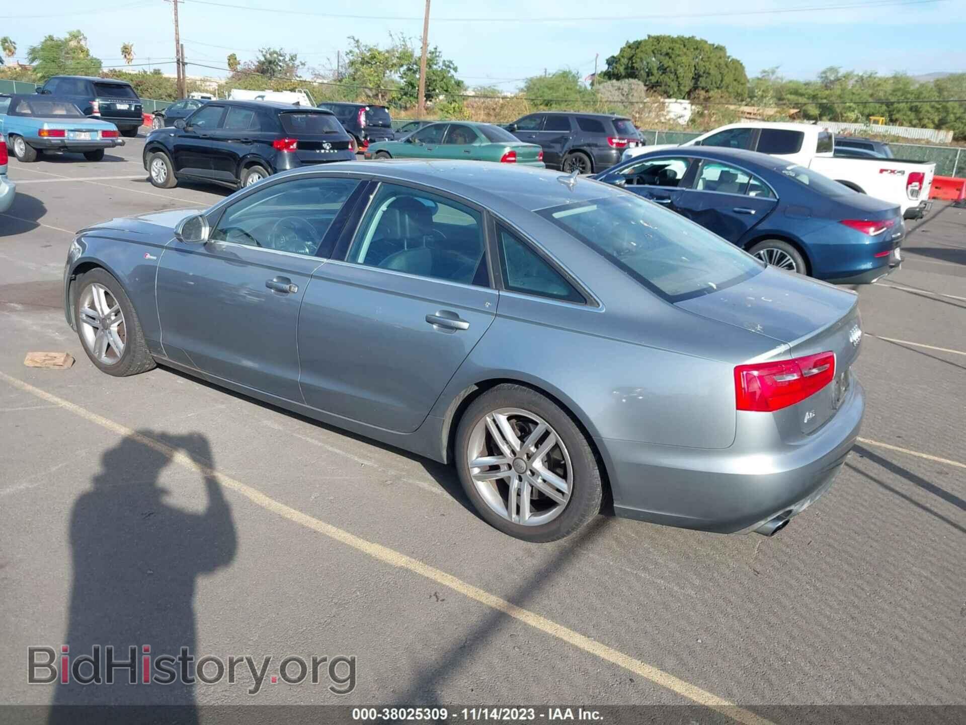 2012 AUDI A6 - VIN: WAUBGAFC8CN006208 - Фото 3