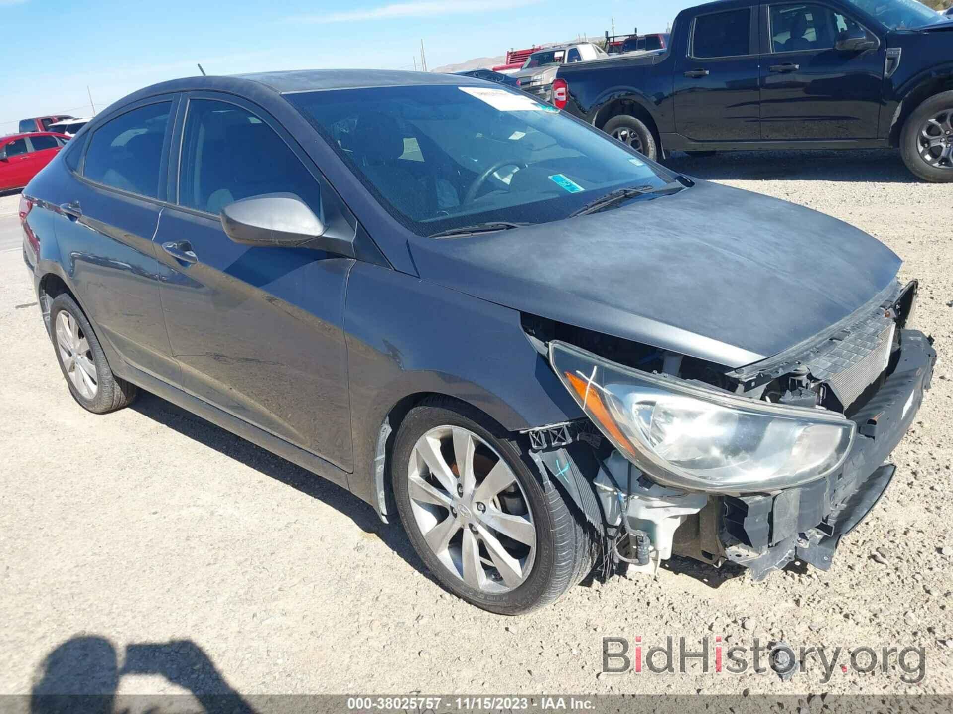 Photo KMHCU4AE9CU126692 - HYUNDAI ACCENT 2012