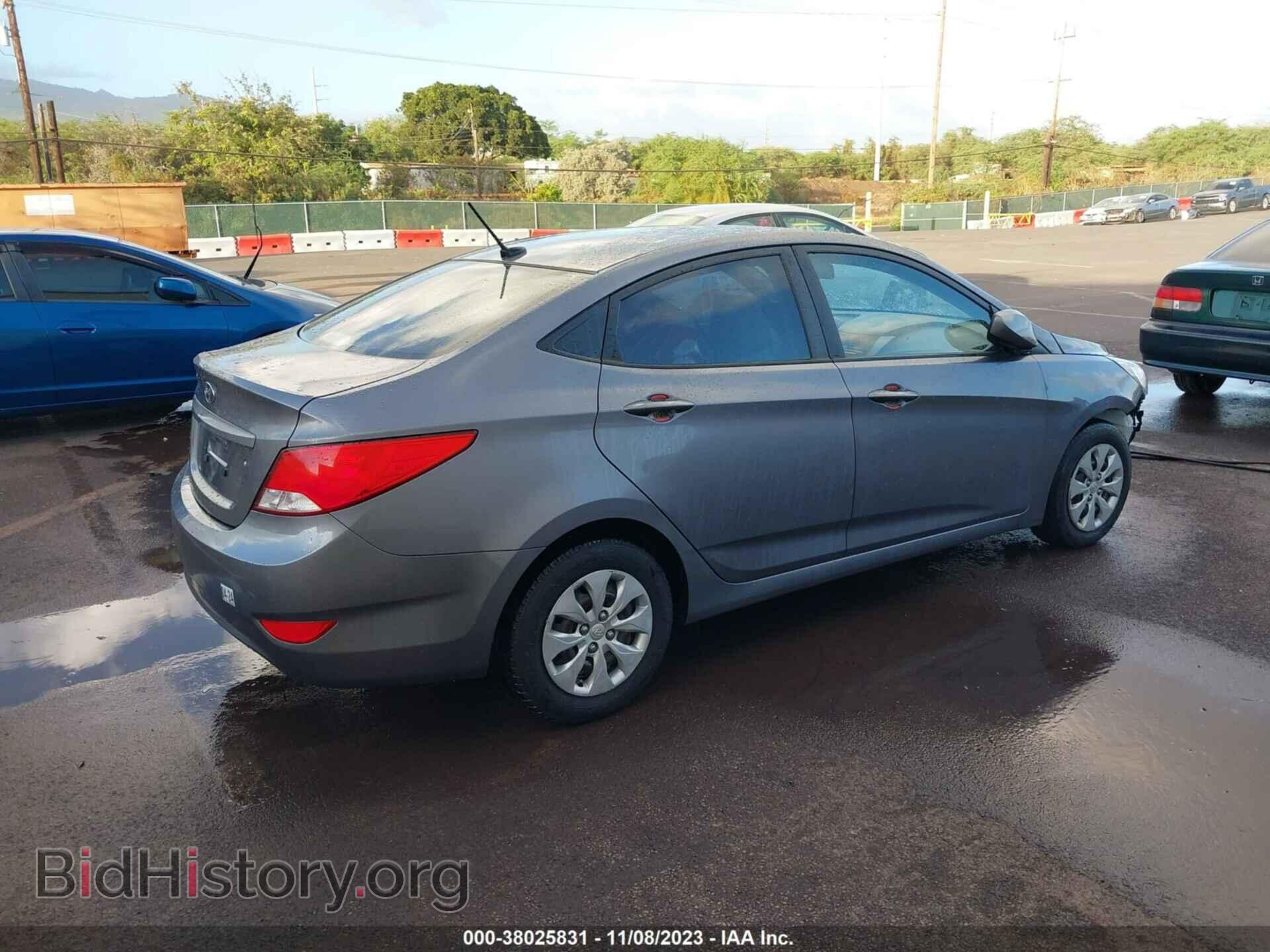 2016 HYUNDAI ACCENT - VIN: KMHCT4AE3GU062089 - Фото 4