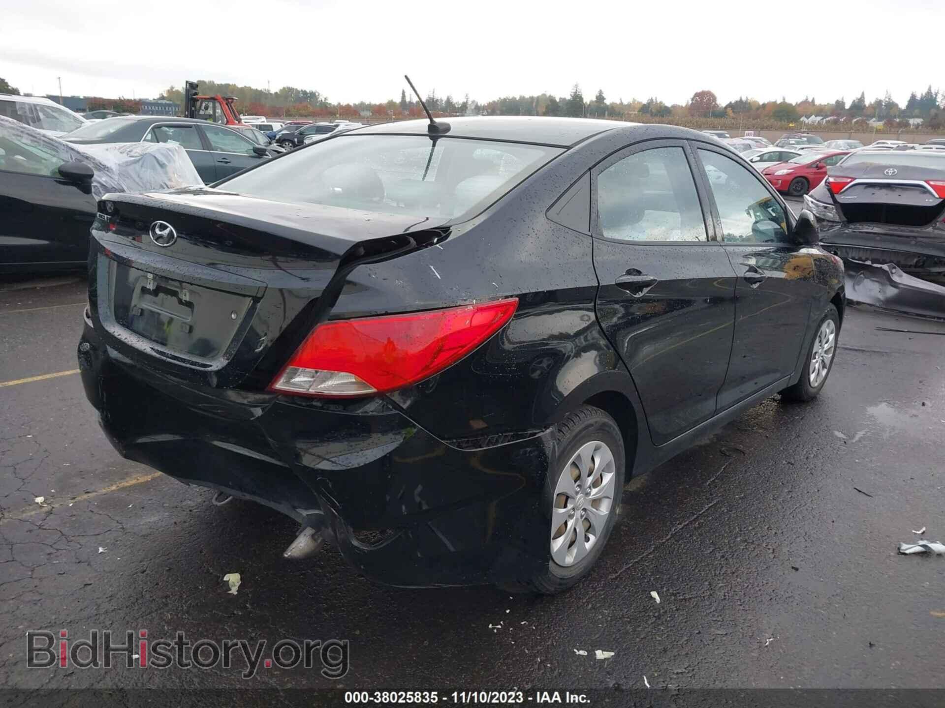 2015 HYUNDAI ACCENT - VIN: KMHCT4AE7FU935521 - Фото 4