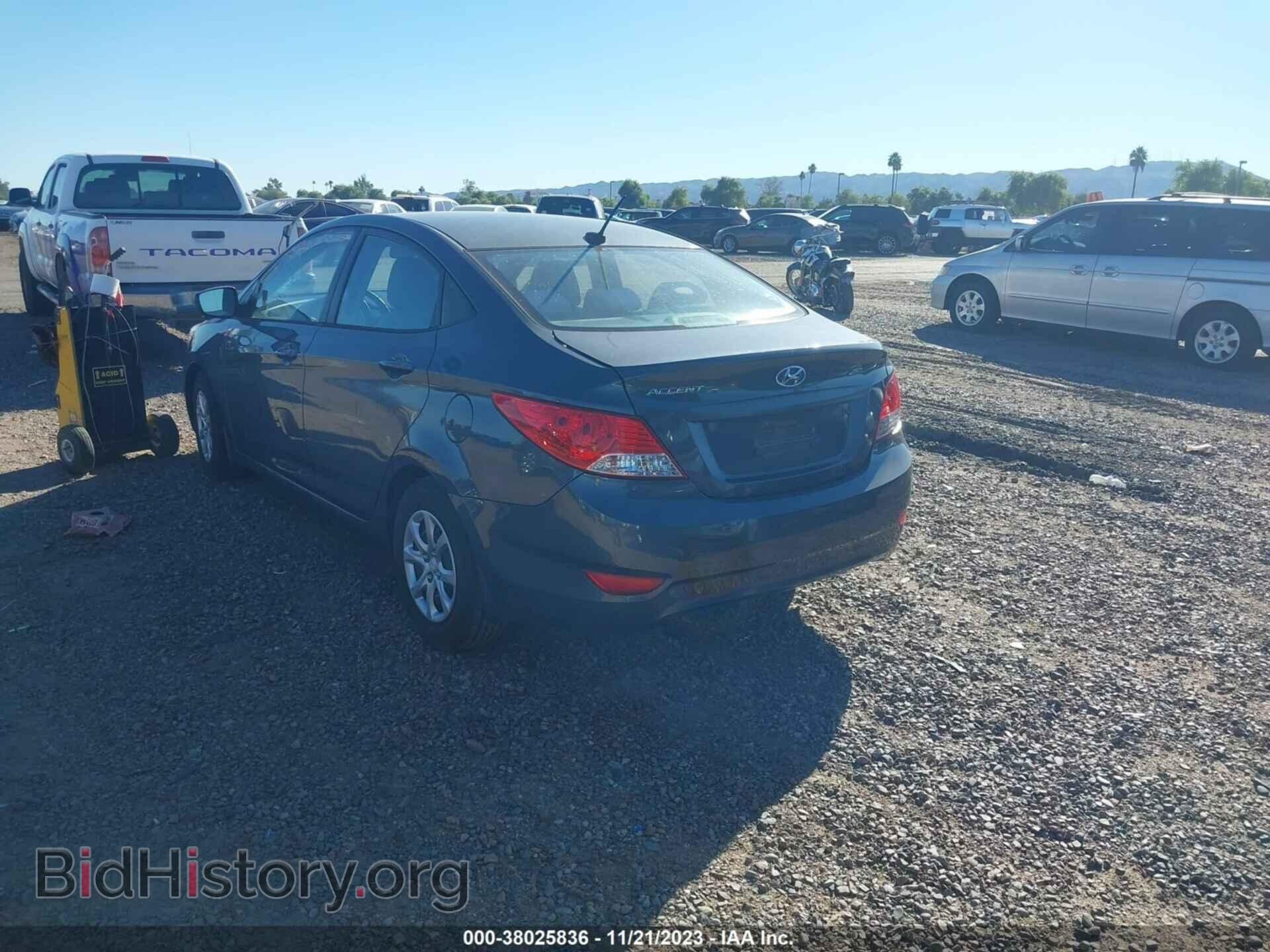 2012 HYUNDAI ACCENT - VIN: KMHCT4AE5CU120262 - Photo 3