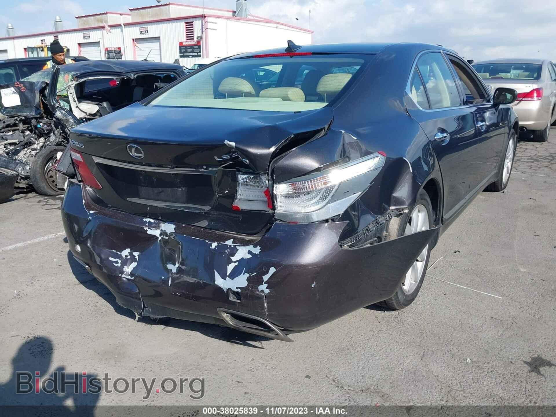 2008 LEXUS LS 460 - VIN: JTHBL46F885068434 - Фото 4