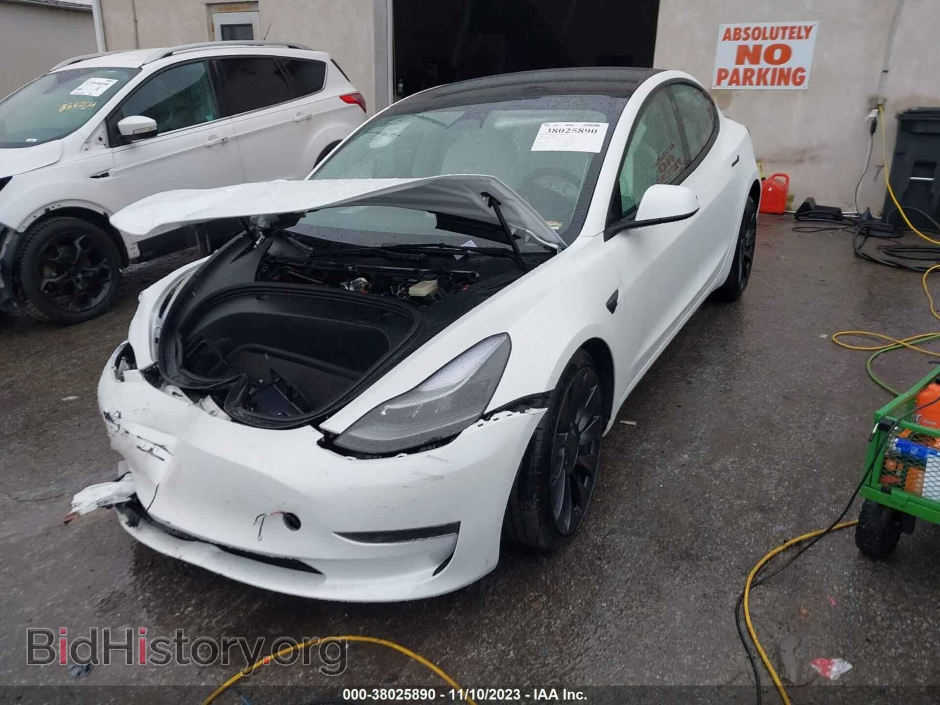 2023 TESLA MODEL 3 - VIN: 5YJ3E1ECXPF497495 - Фото 2