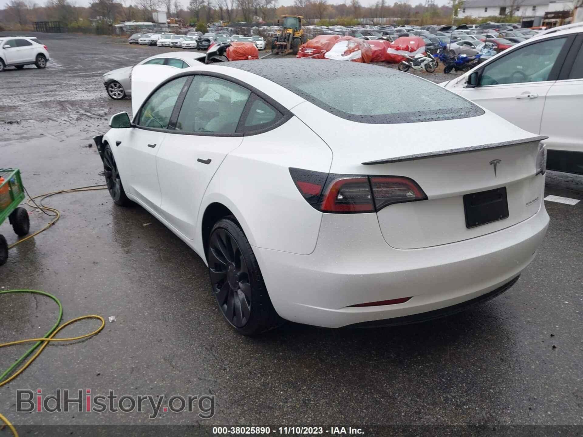 2023 TESLA MODEL 3 - VIN: 5YJ3E1ECXPF497495 - Фото 3