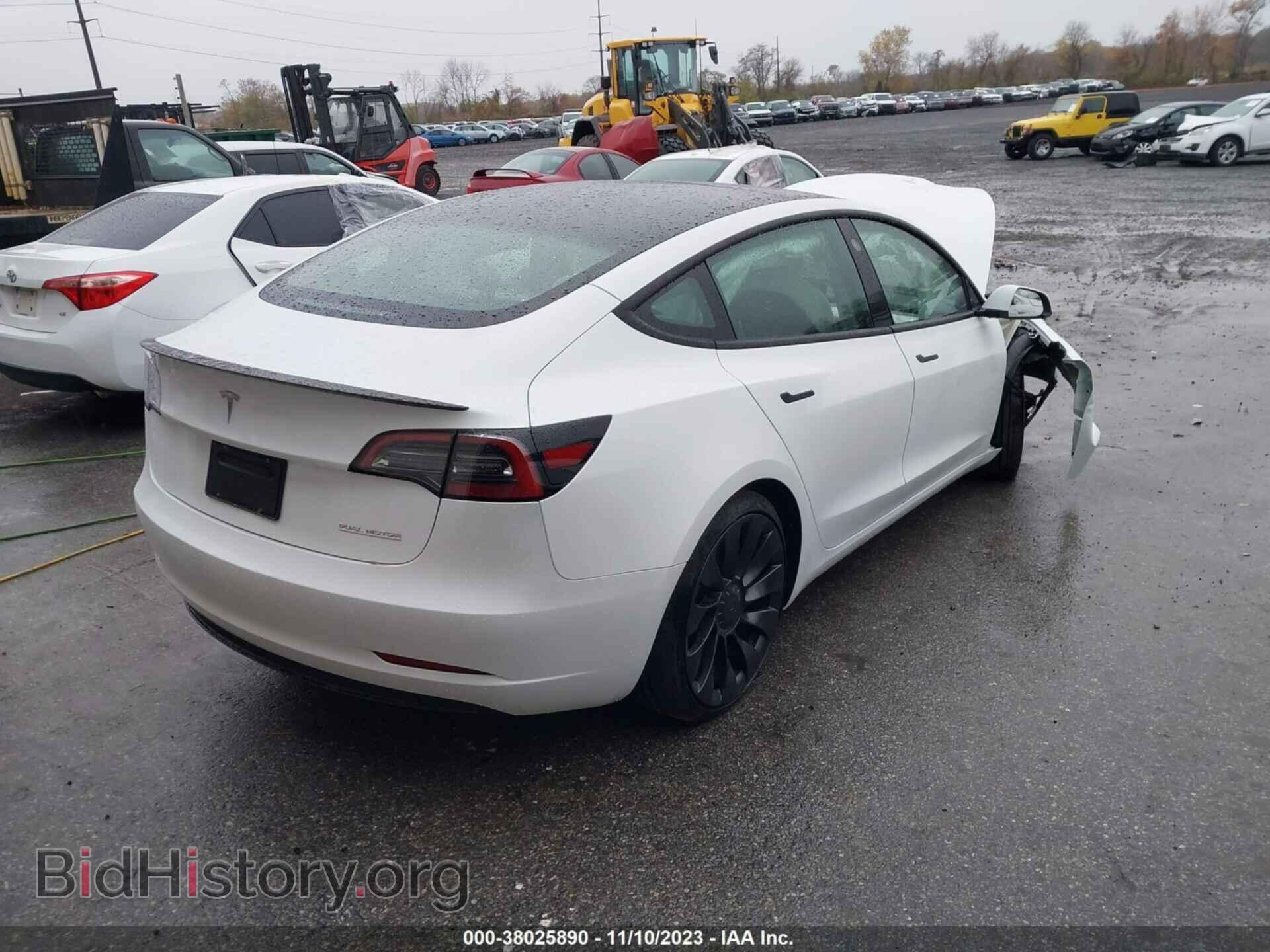 2023 TESLA MODEL 3 - VIN: 5YJ3E1ECXPF497495 - Фото 4