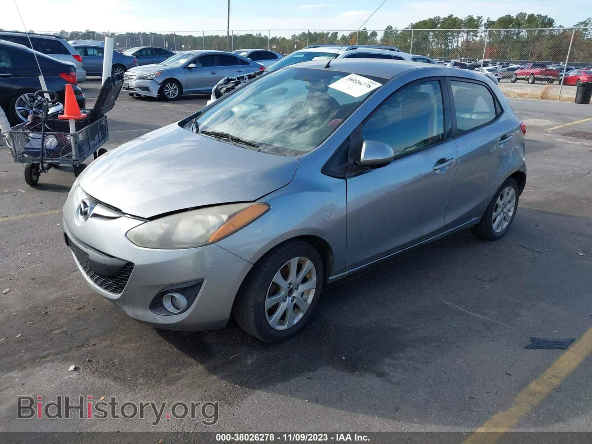 2013 MAZDA MAZDA2 - VIN: JM1DE1LY8D0161471 - Фото 2