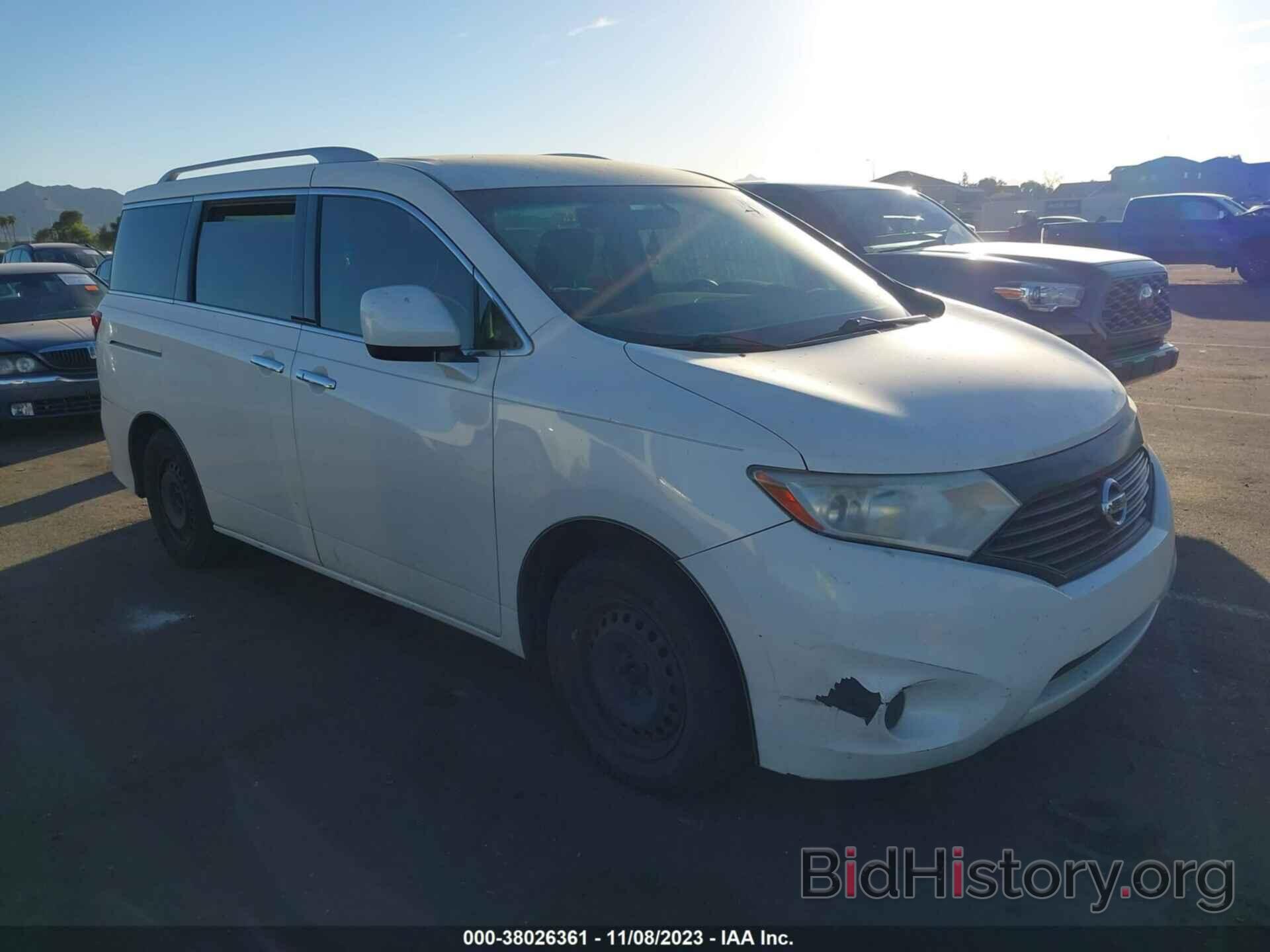 Фотография JN8AE2KP9E9100911 - NISSAN QUEST 2014