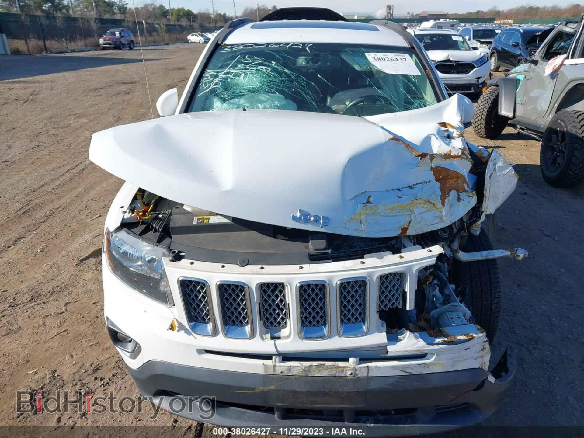 2016 JEEP COMPASS - VIN: 1C4NJDEB8GD733730 - Фото 11