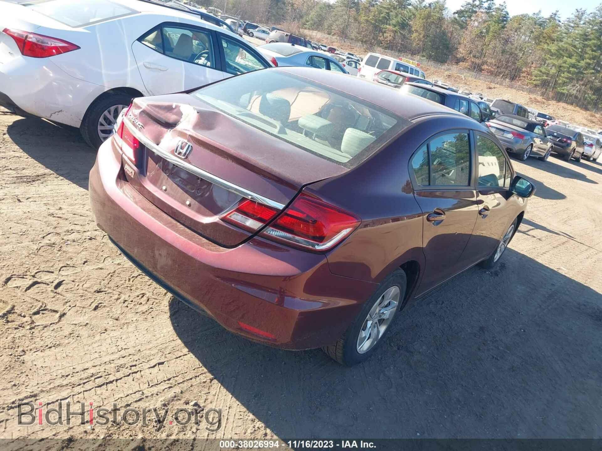 2015 HONDA CIVIC - VIN: 19XFB2F51FE290820 - Фото 4