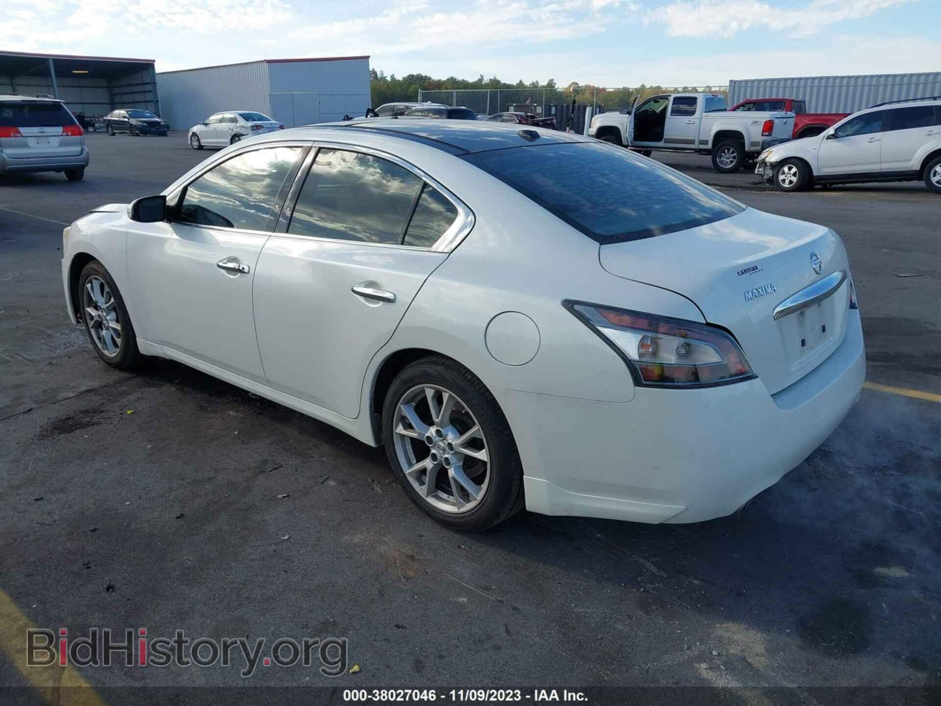 2014 NISSAN MAXIMA - VIN: 1N4AA5AP9EC458819 - Фото 3