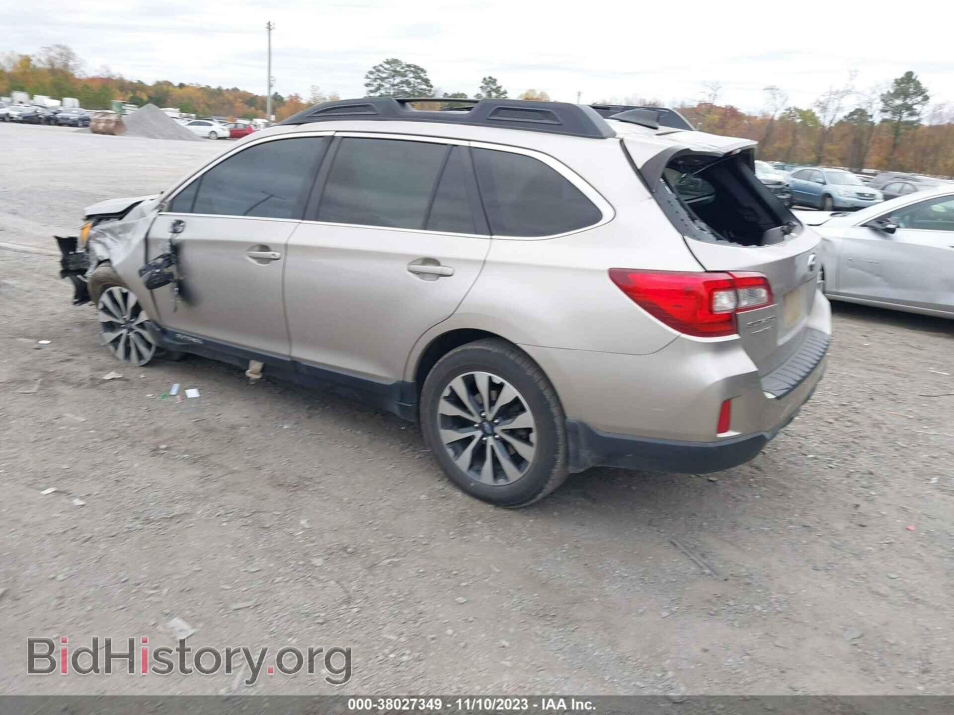 2017 SUBARU OUTBACK - VIN: 4S4BSAKC8H3279798 - Фото 3