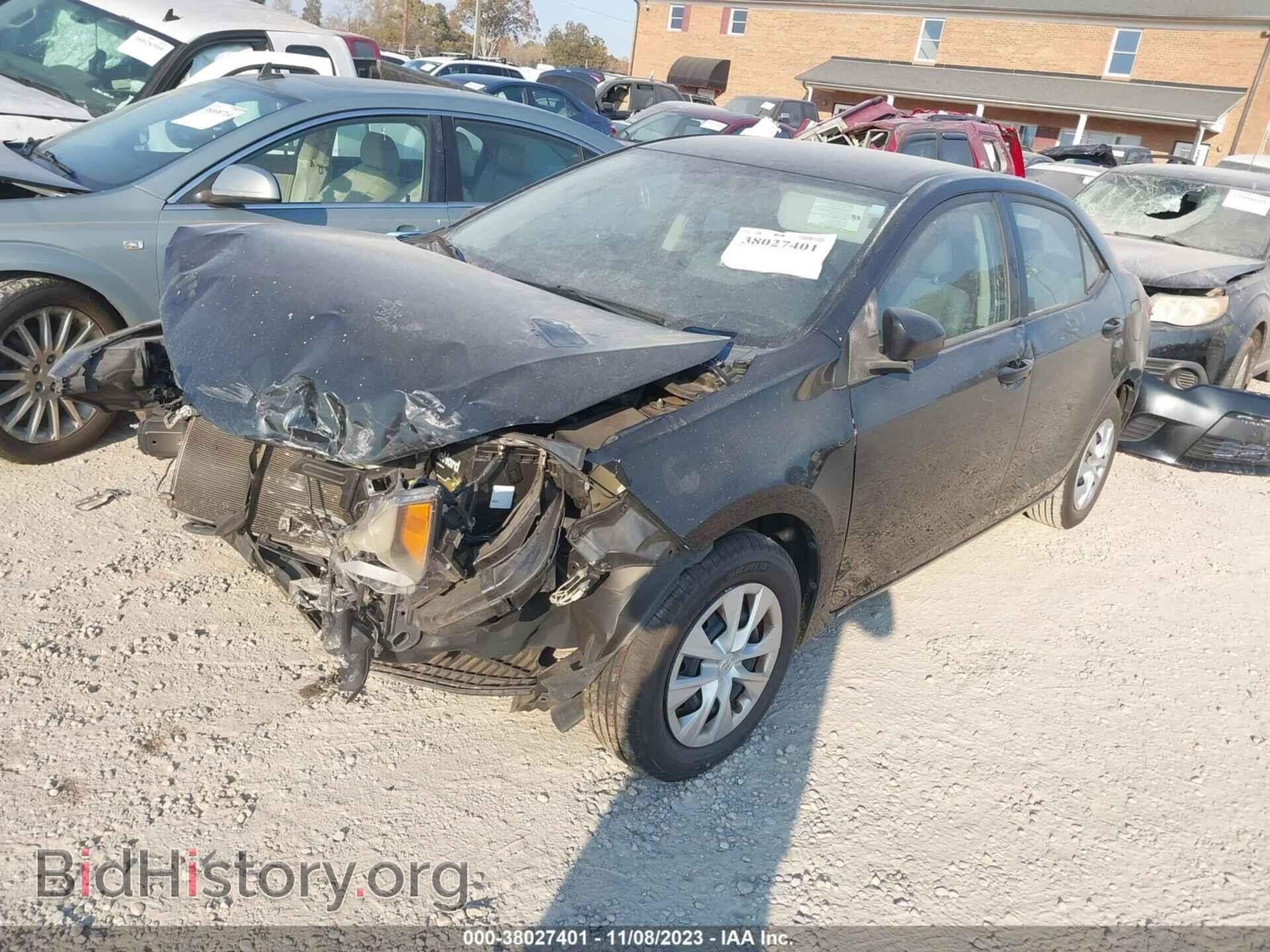 2014 TOYOTA COROLLA - VIN: 2T1BURHE8EC002934 - Фото 2