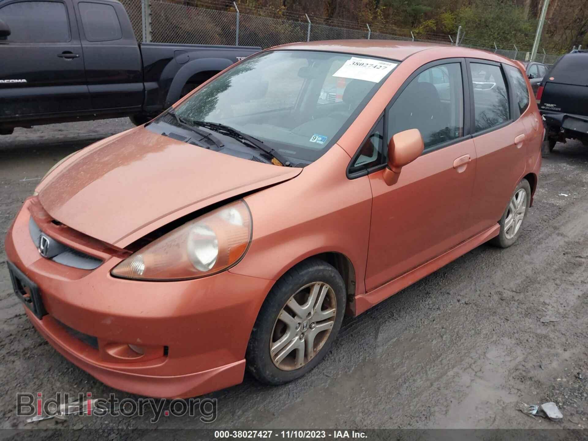 2007 HONDA FIT - VIN: JHMGD38677S015346 - Фото 2