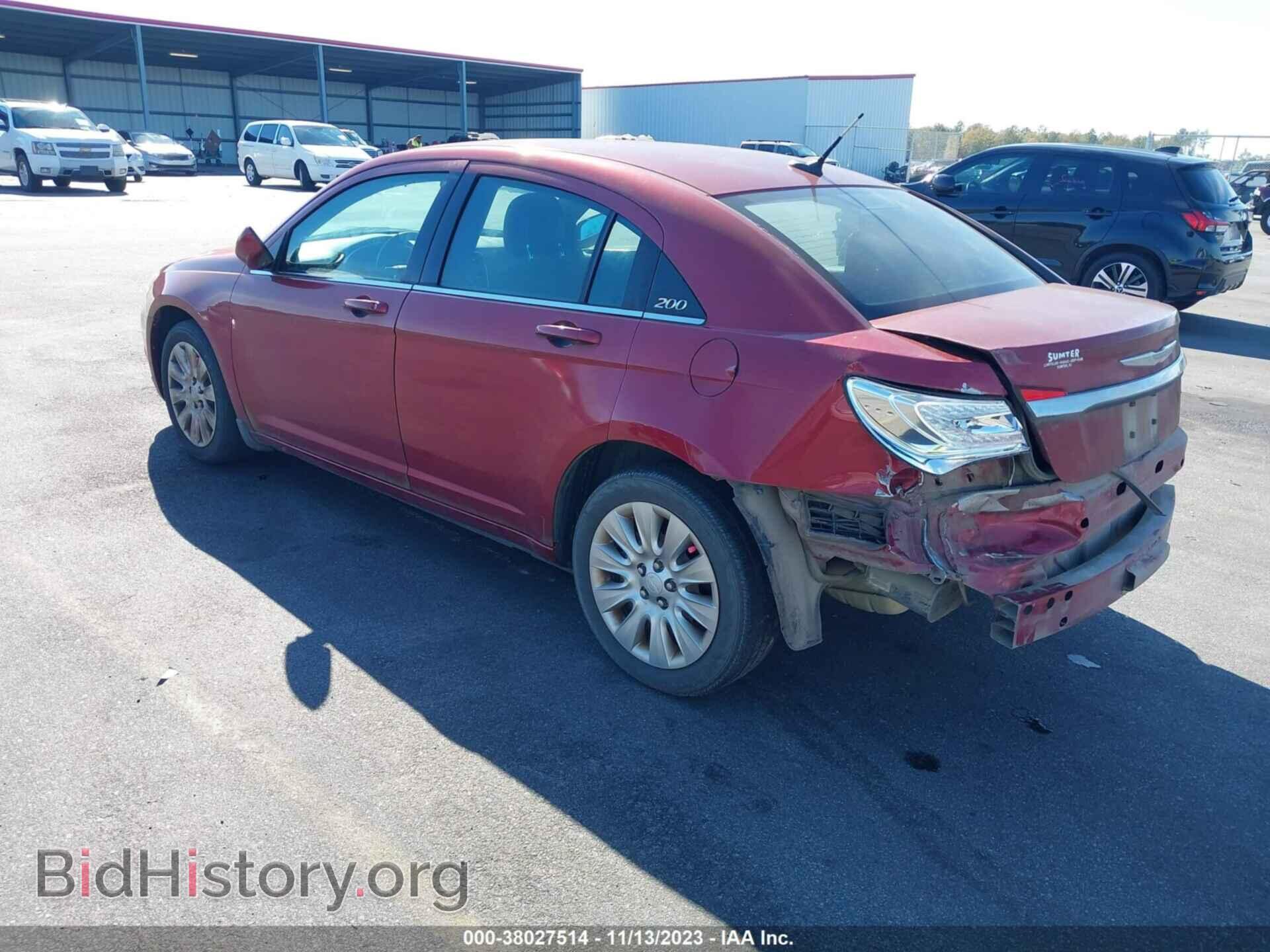 2014 CHRYSLER 200 - VIN: 1C3CCBAB0EN207020 - Фото 3