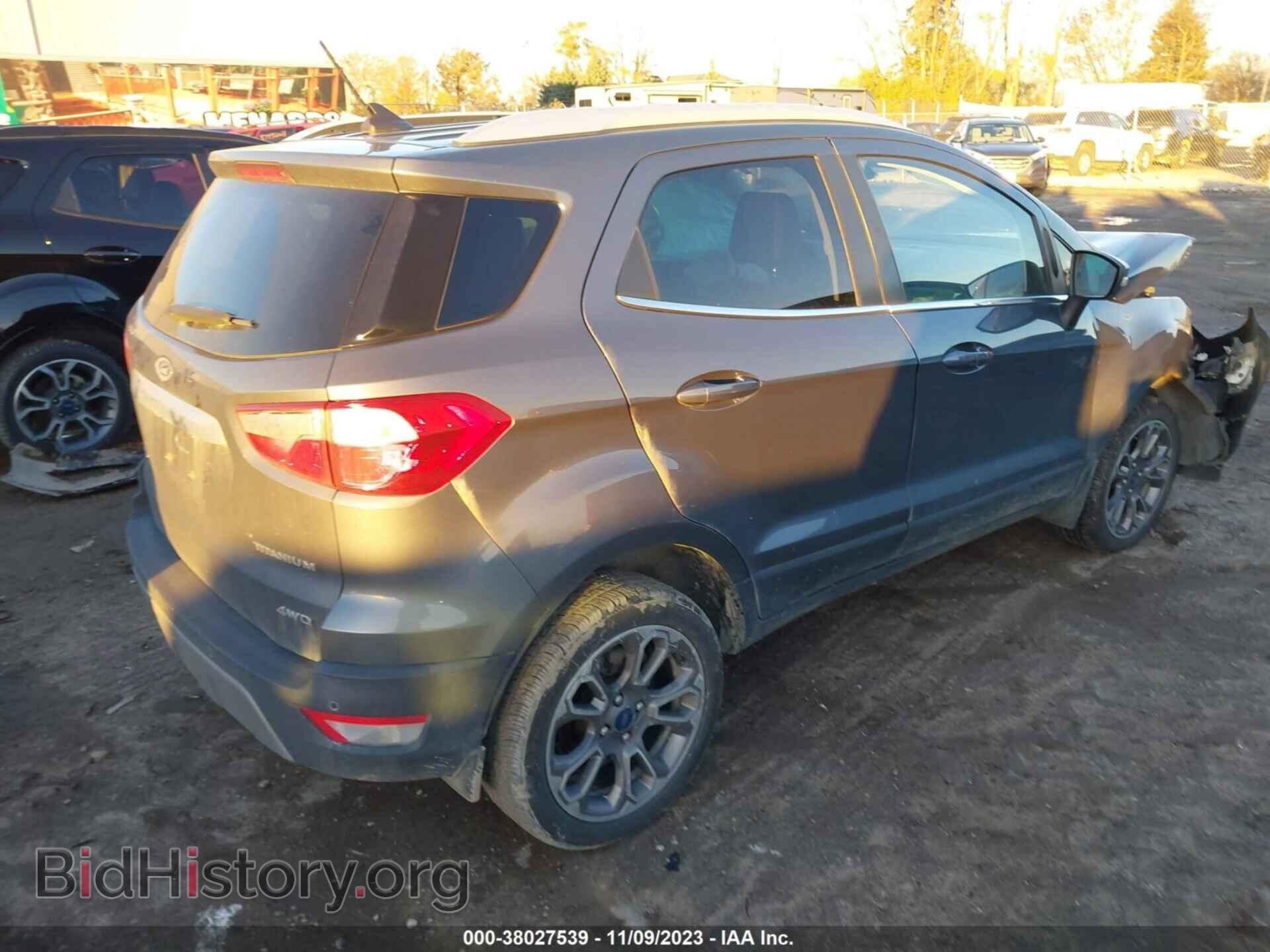 2020 FORD ECOSPORT - VIN: MAJ6S3KL1LC315413 - Фото 4