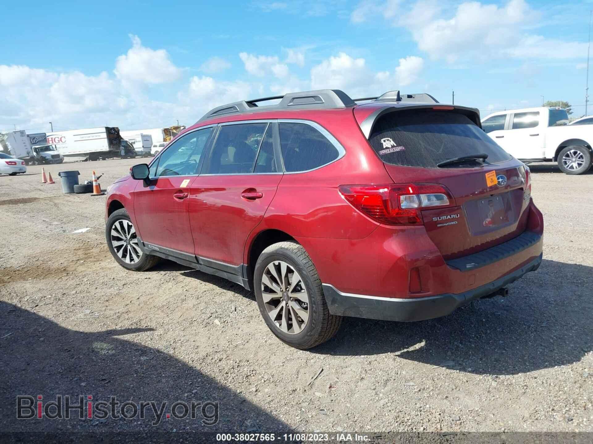2017 SUBARU OUTBACK - VIN: 4S4BSANC6H3376297 - Фото 3