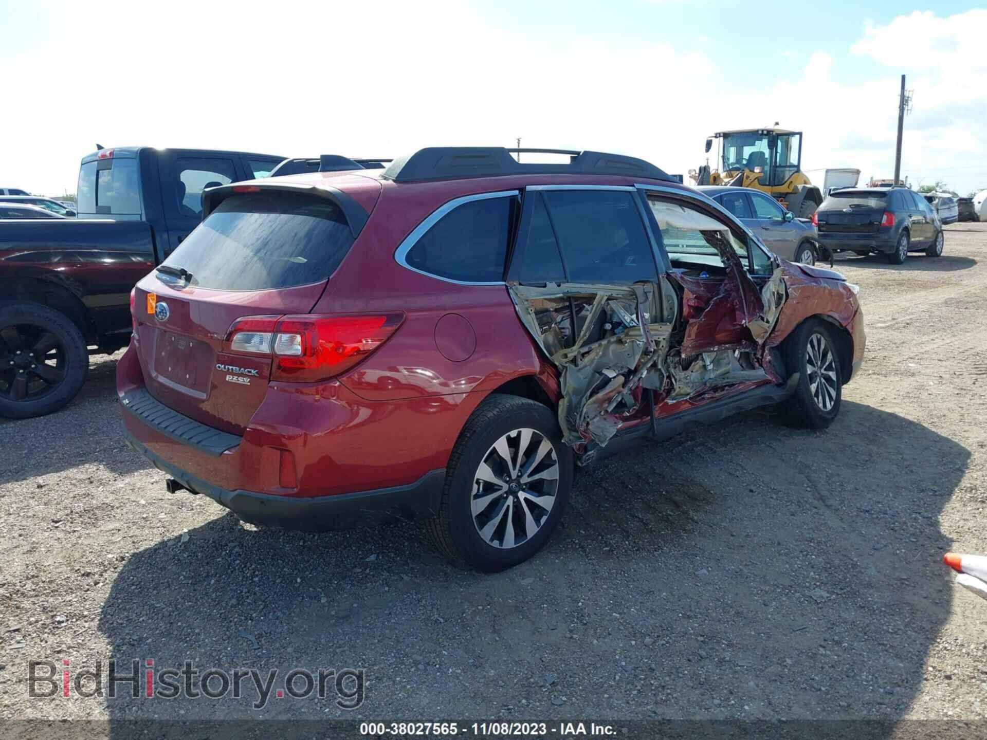 2017 SUBARU OUTBACK - VIN: 4S4BSANC6H3376297 - Фото 4
