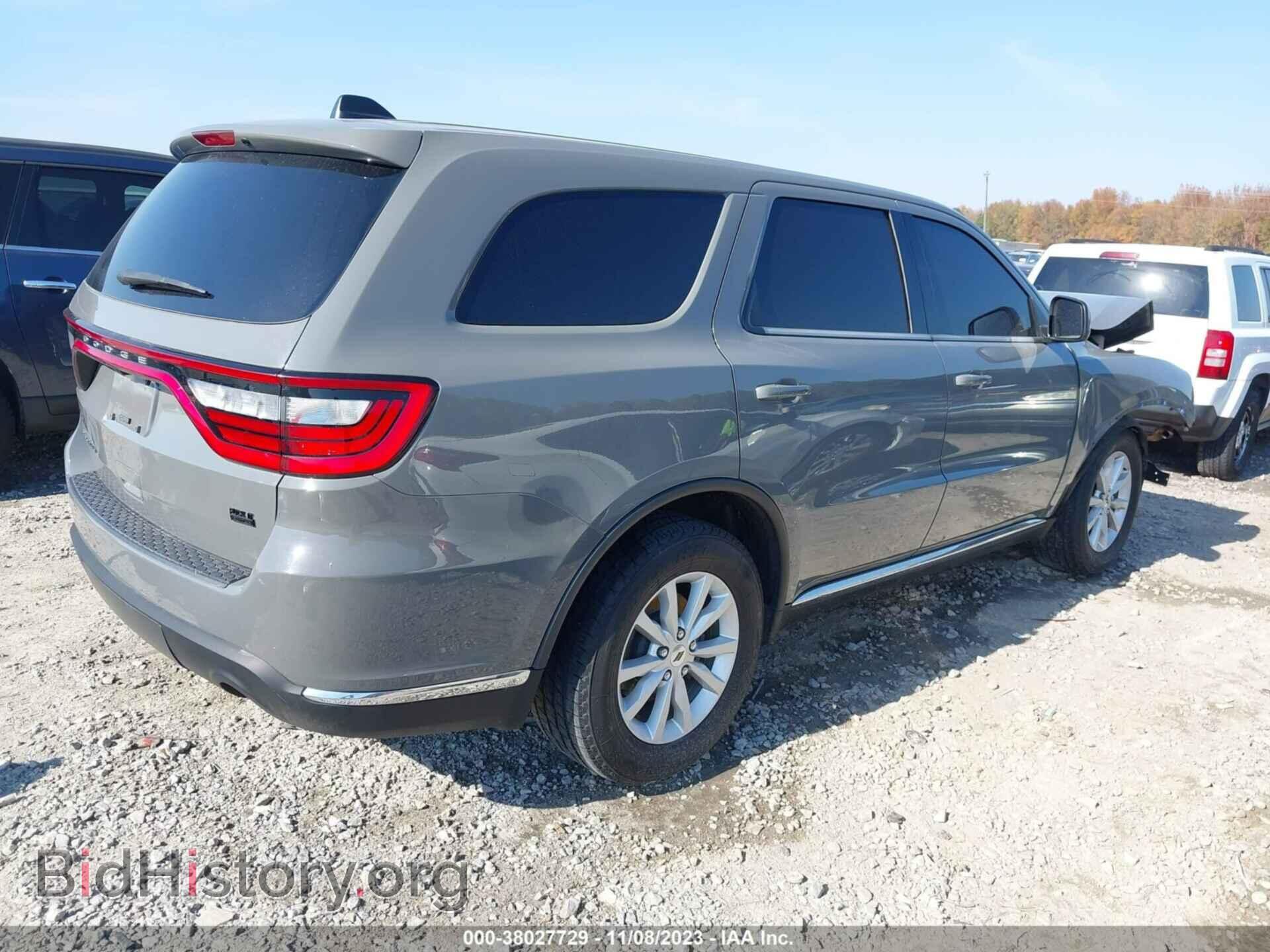 2020 DODGE DURANGO - VIN: 1C4RDHAG6LC220445 - Фото 4
