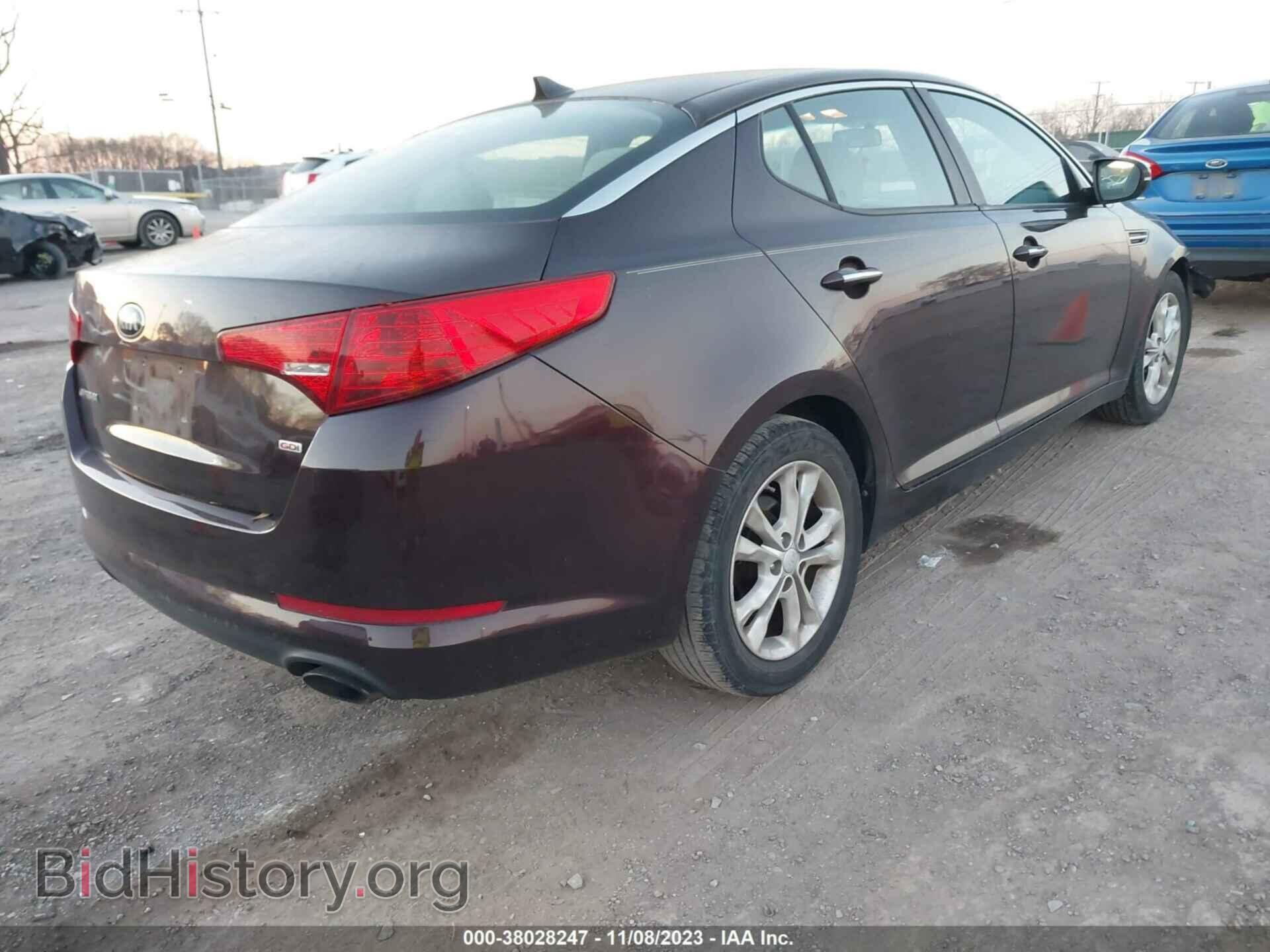 2013 KIA OPTIMA - VIN: 5XXGM4A74DG185227 - Фото 4