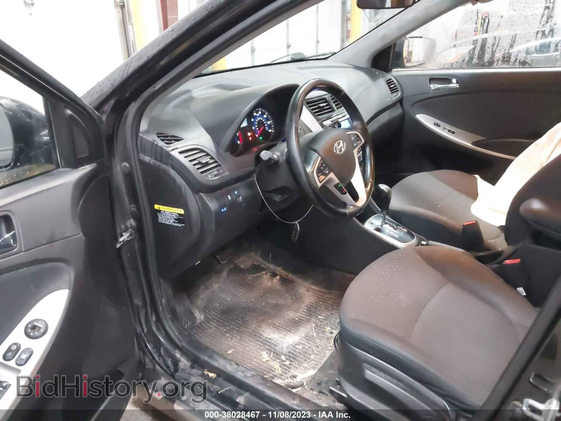 2014 HYUNDAI ACCENT - VIN: KMHCU5AE1EU190315 - Фото 5