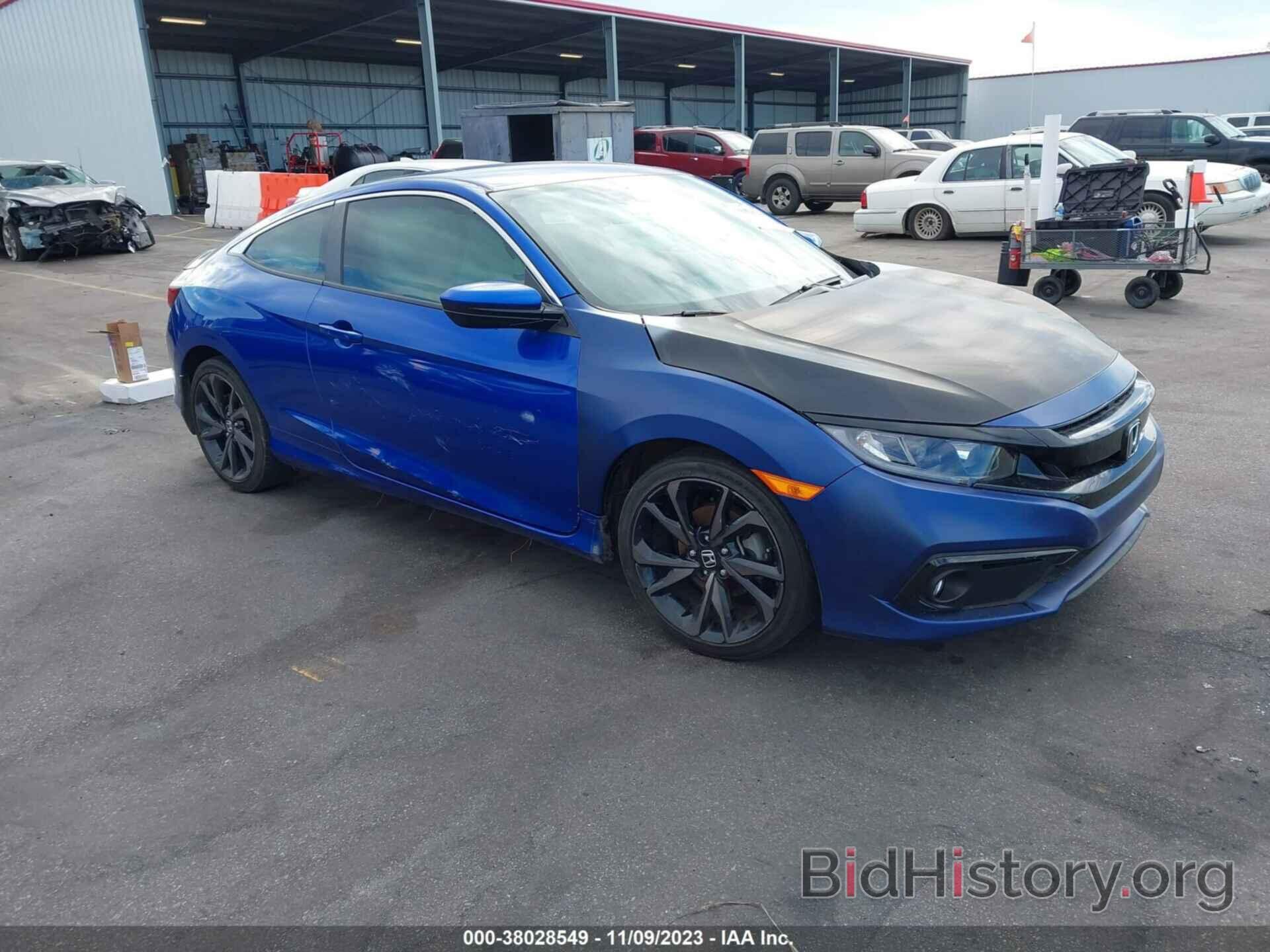 Report 2HGFC4B87LH305069 HONDA CIVIC COUPE 2020 Blue Gasoline - price ...