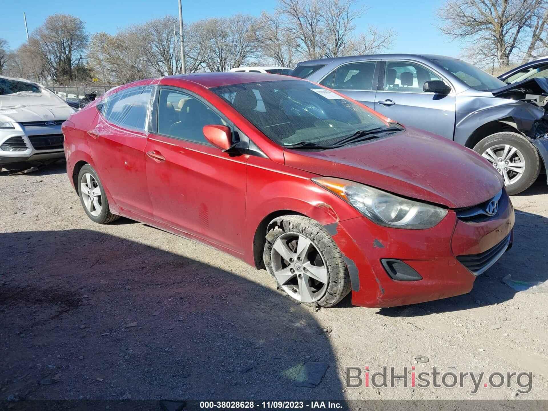 Photo KMHDH4AE8BU090243 - HYUNDAI ELANTRA 2011