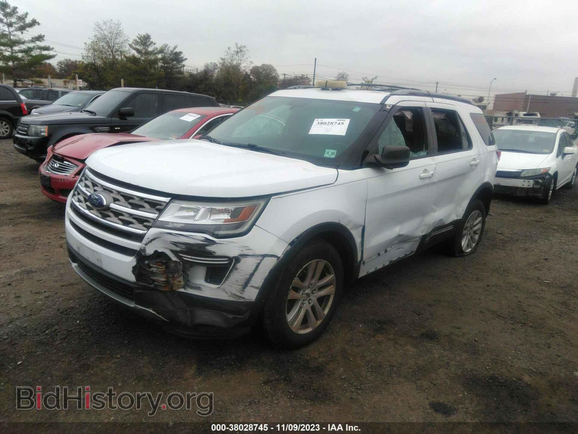 2018 FORD EXPLORER - VIN: 1FM5K8D8XJGA11445 - Фото 2