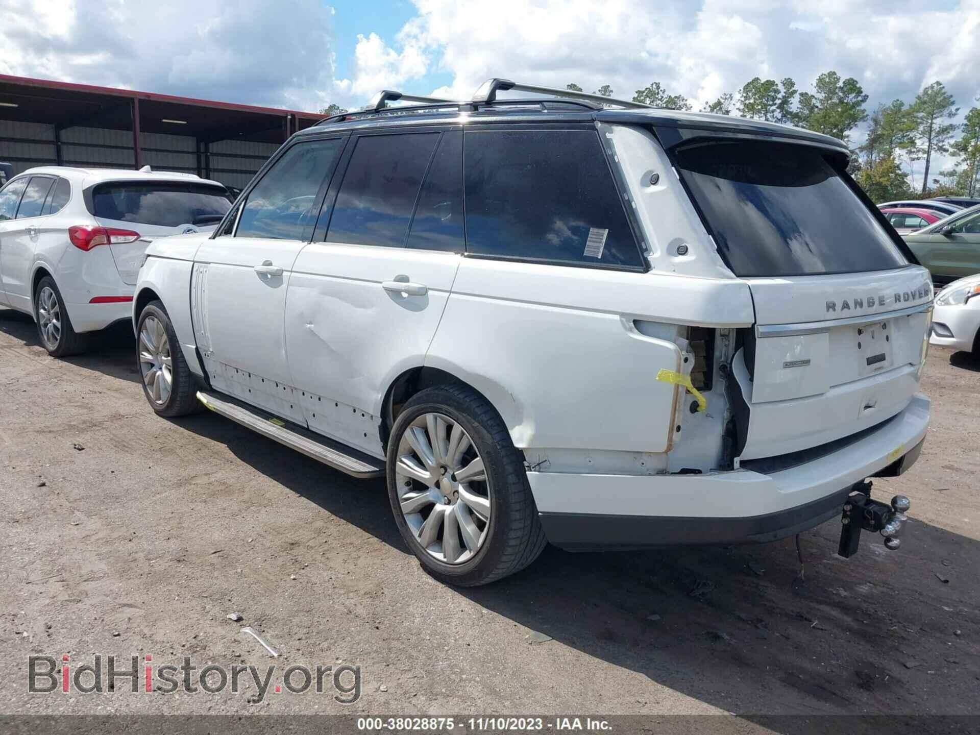 2014 LAND ROVER RANGE ROVER - VIN: SALGS2TF8EA153529 - Фото 3