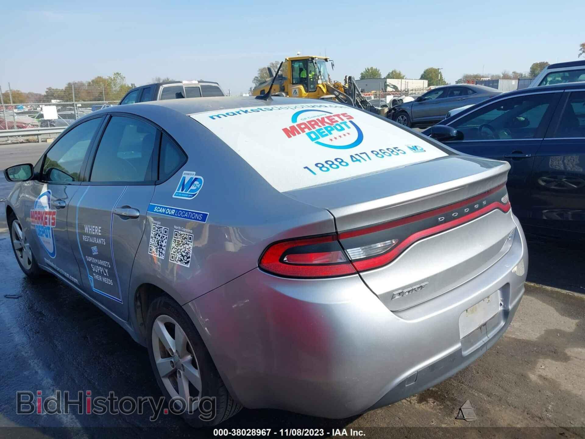 2015 DODGE DART - VIN: 1C3CDFBB4FD286489 - Фото 3